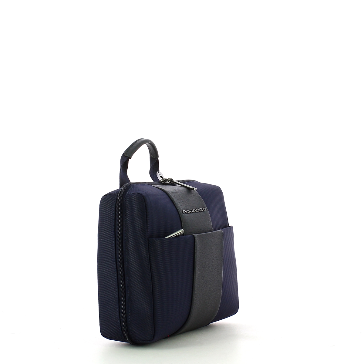 Piquadro BEAUTY CASE UOMO IN TESSUTO RICIC. E PELLE BLU BY3058BR2 Blu