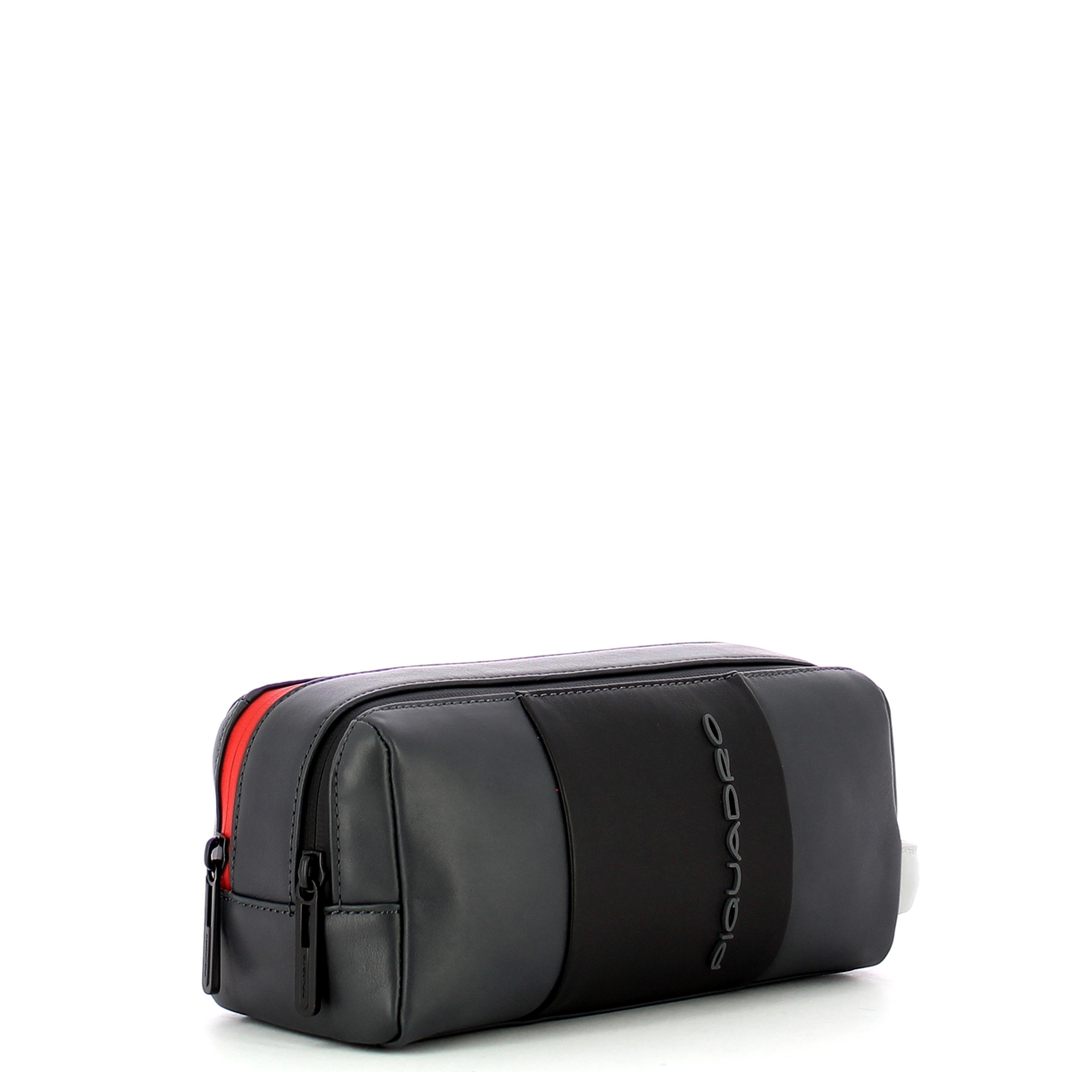 Piquadro BEAUTY BASICO IN PELLE GRN BY3880UB00 Grigio/Nero