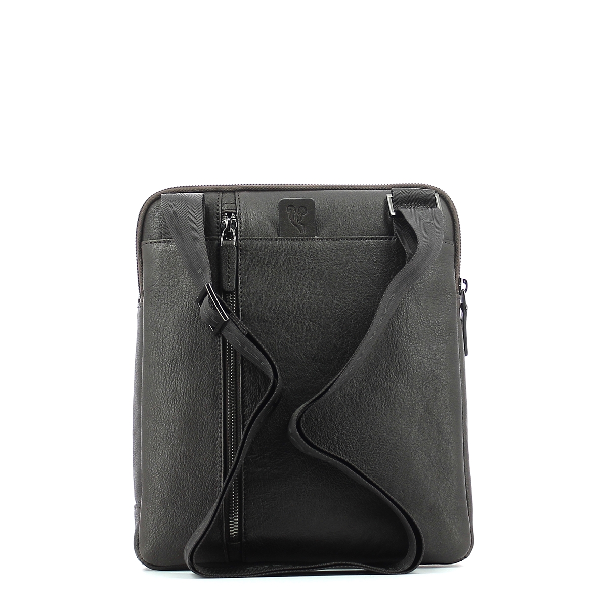 Borsello Uomo PIQUADRO In Pelle E Tessuto, Con Tasca Per IPad - Elegante, Pratico, Per Lavoro E Viaggi