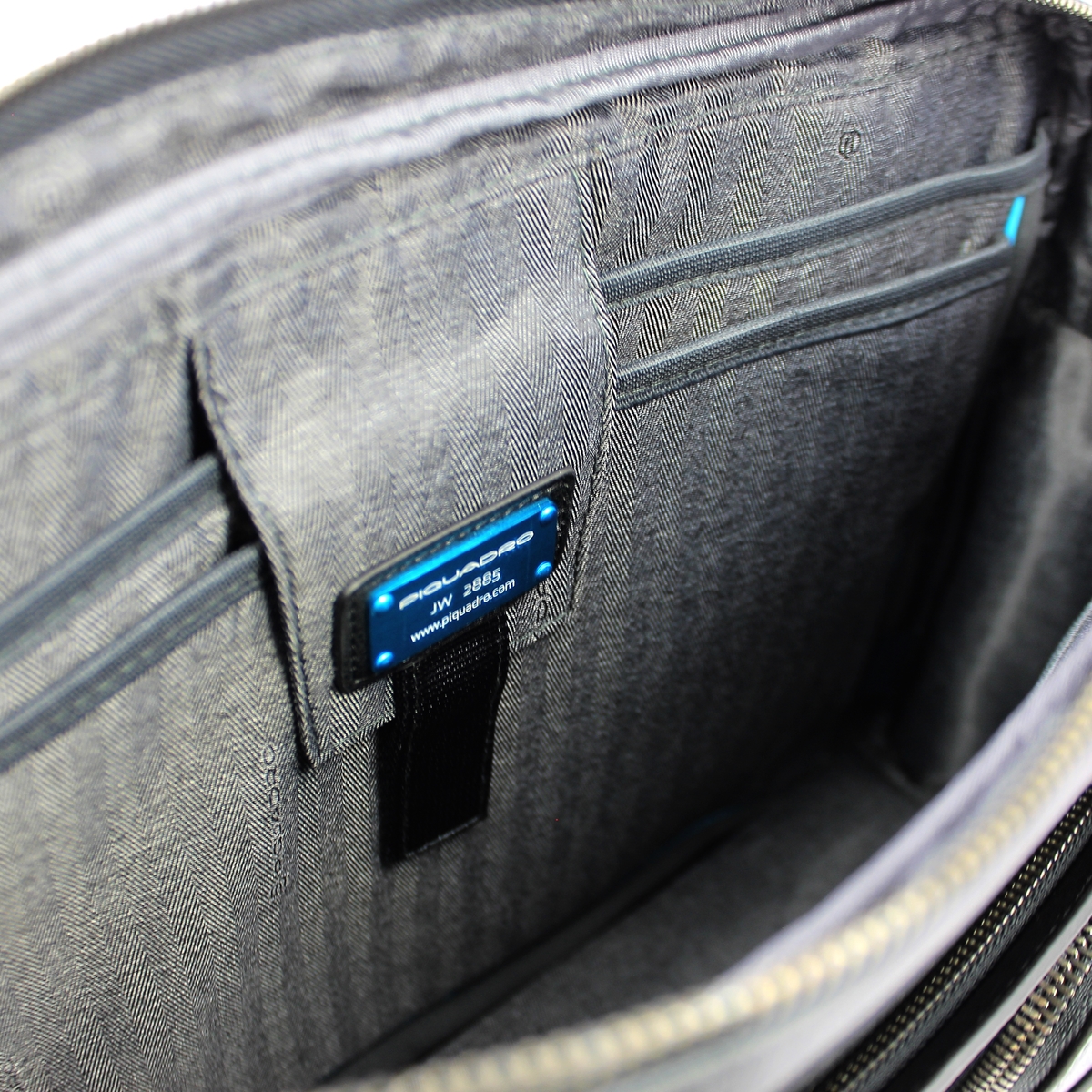 Piquadro CARTELLA SOTTILE PORTA COMPUTER E PORTA IPAD N NERO CA2849B3