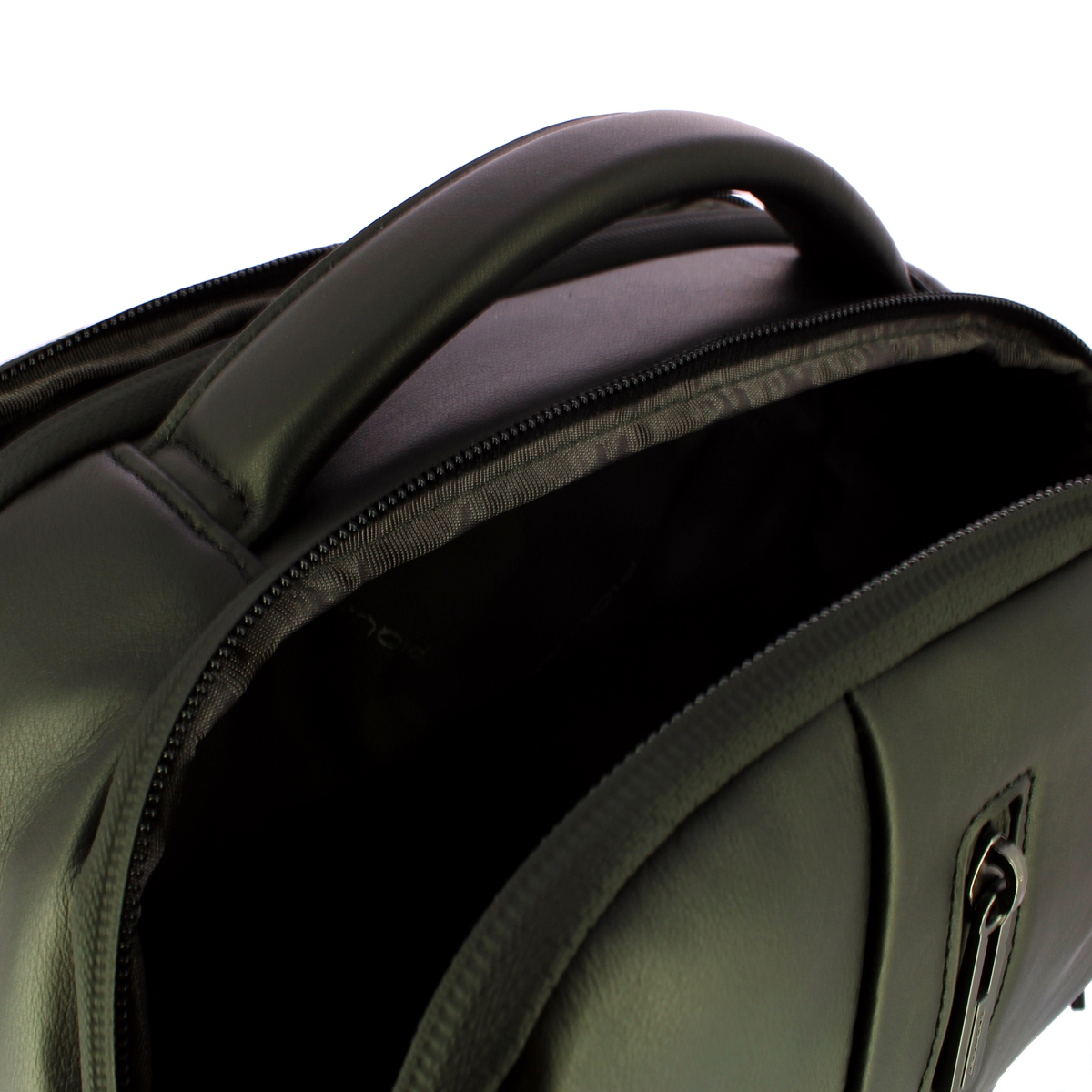PIQUADRO – Zaino Uomo Porta PC 15,6 – Pelle di Alta Qualità – Colore Nero – Versatile
