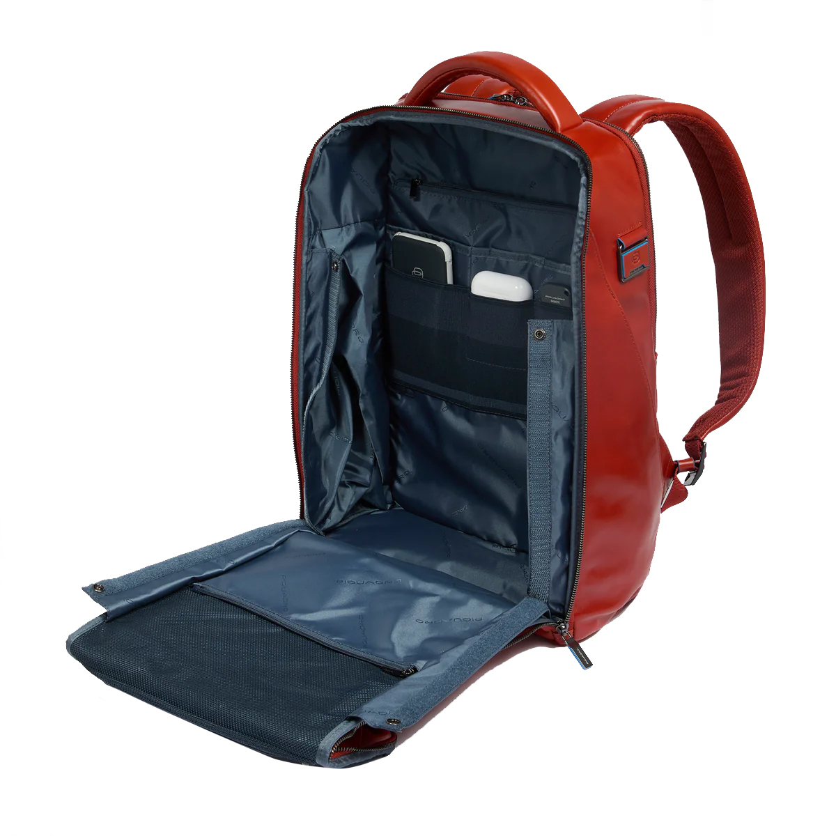 Piquadro ZAINO 2 COMPARTI IN PELLE PORTA PC 14'' MO CA6591B2 Mogano