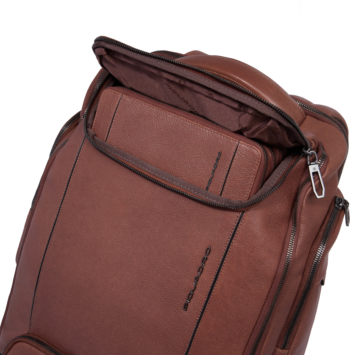 Piquadro ZAINO PC 15,6'' IN PEL. M CA6689S134 Marrone