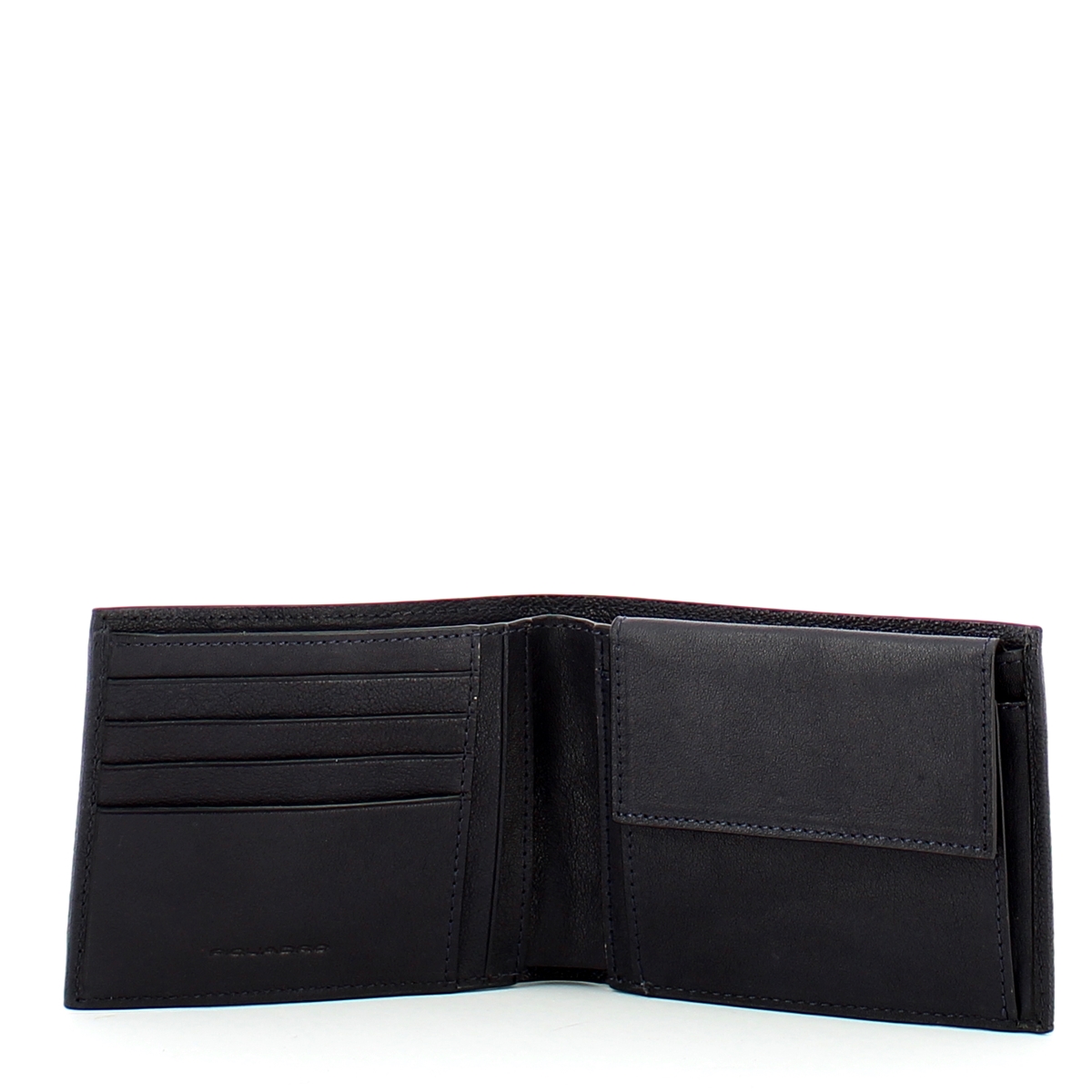 PIQUADRO Portafoglio Uomo con Portamonete Unisex Tessuto/Bio-Based Material, arancione, Casual