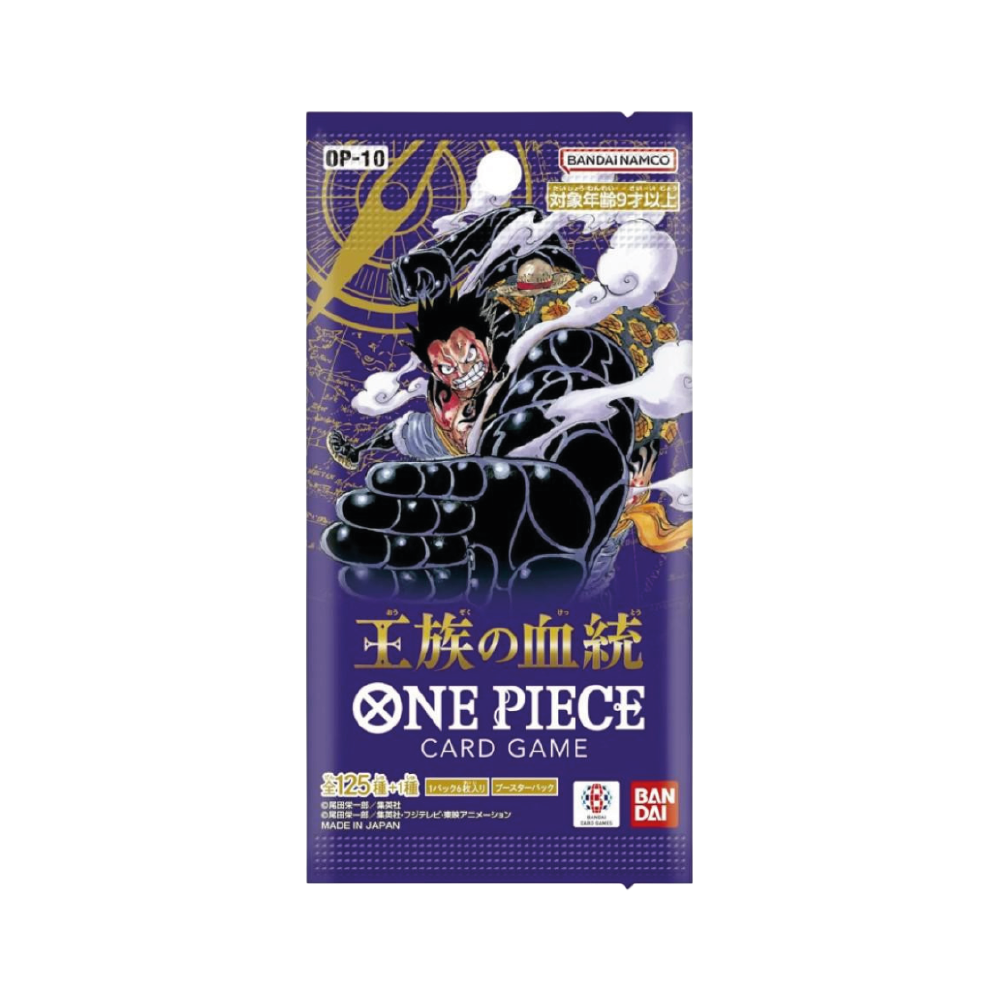 One Piece OP10 (JAP) Busta 6 carte