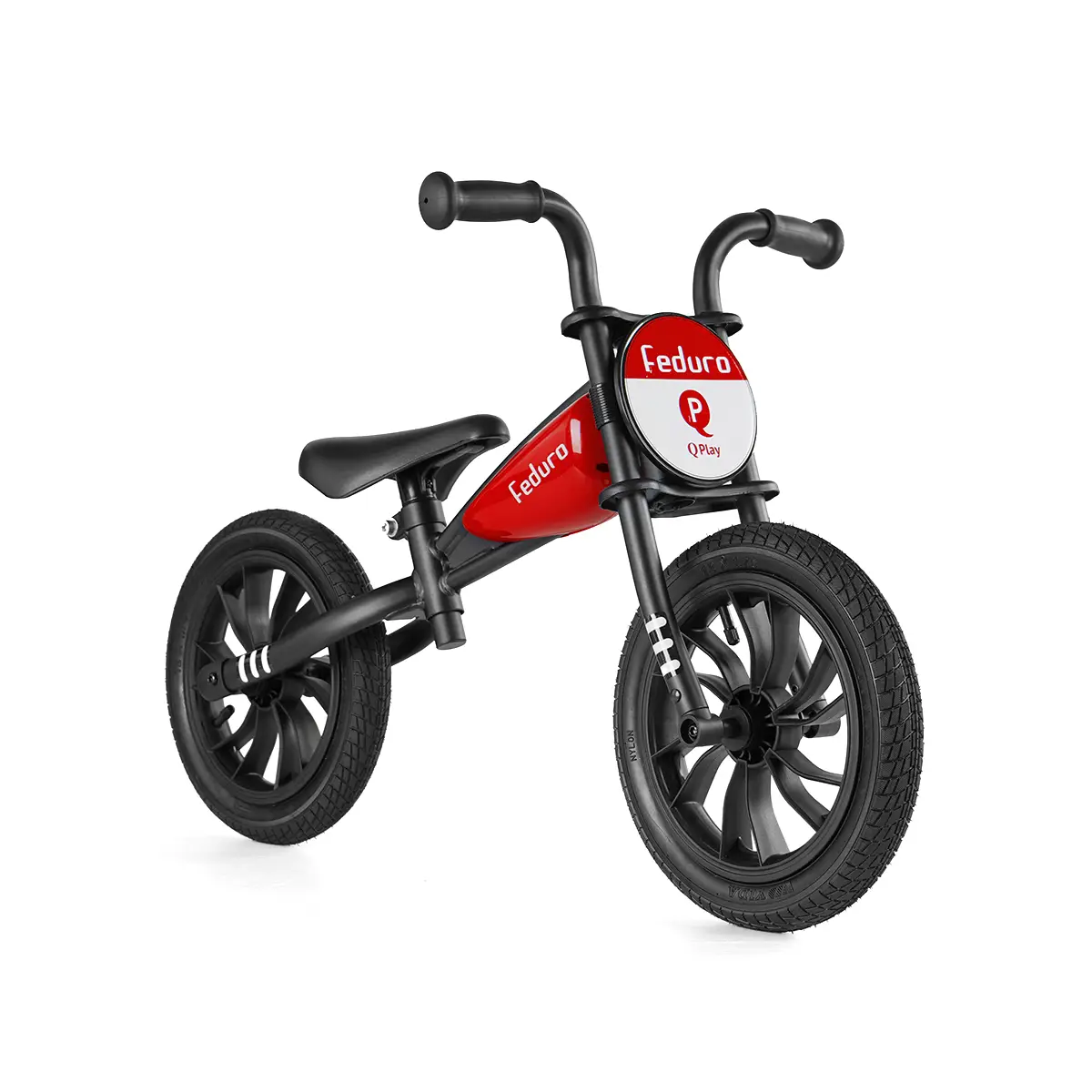  Balance Bike Feduro – Bicicletta senza pedali per bambini colore Red