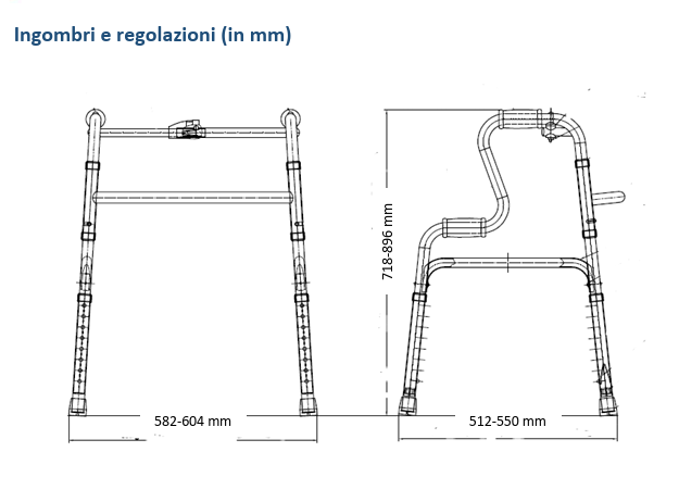 DEAMBULATORE DOPPIA IMPUGNATURA AD 49