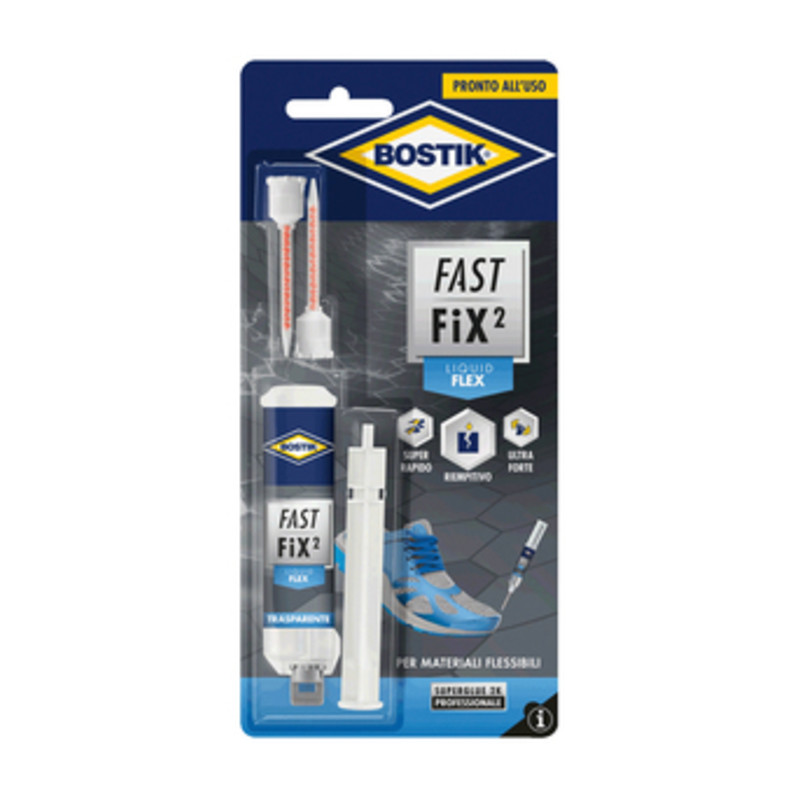 Image of BOSTIK COLLA FAST FIX LIQUID FLEX 10 G BLISTER 6 PZ