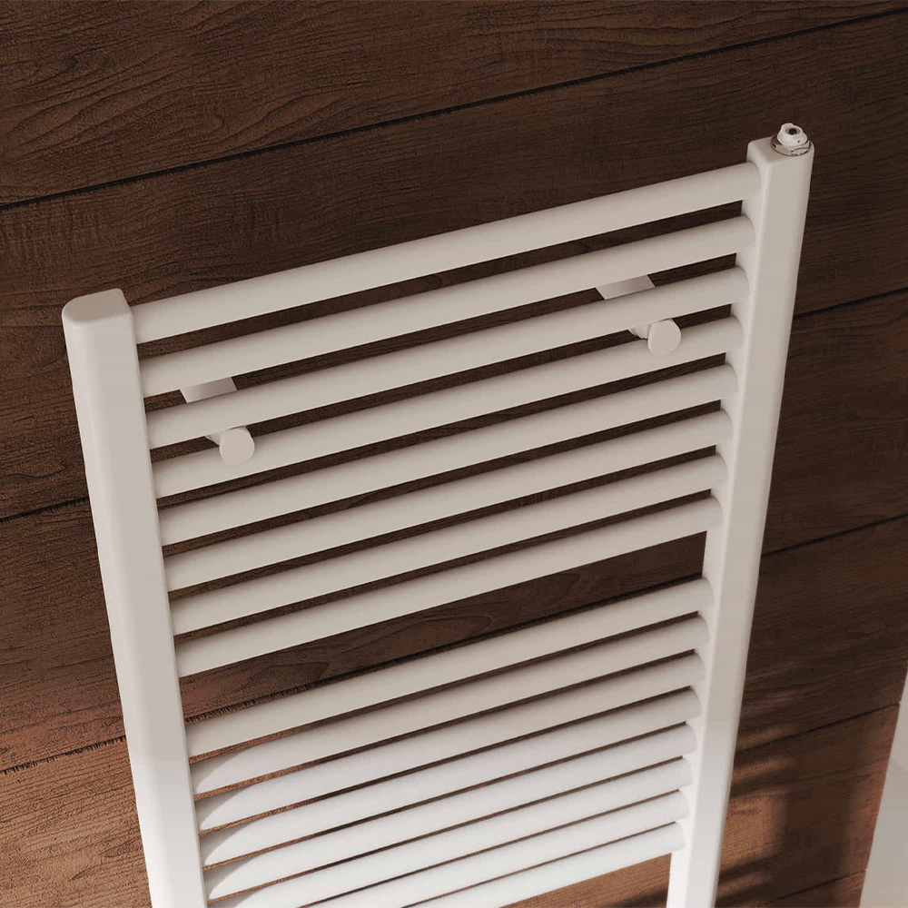 Irsap Ares series hydraulic bathroom radiator H146.2x58 wheelbase 55cm White