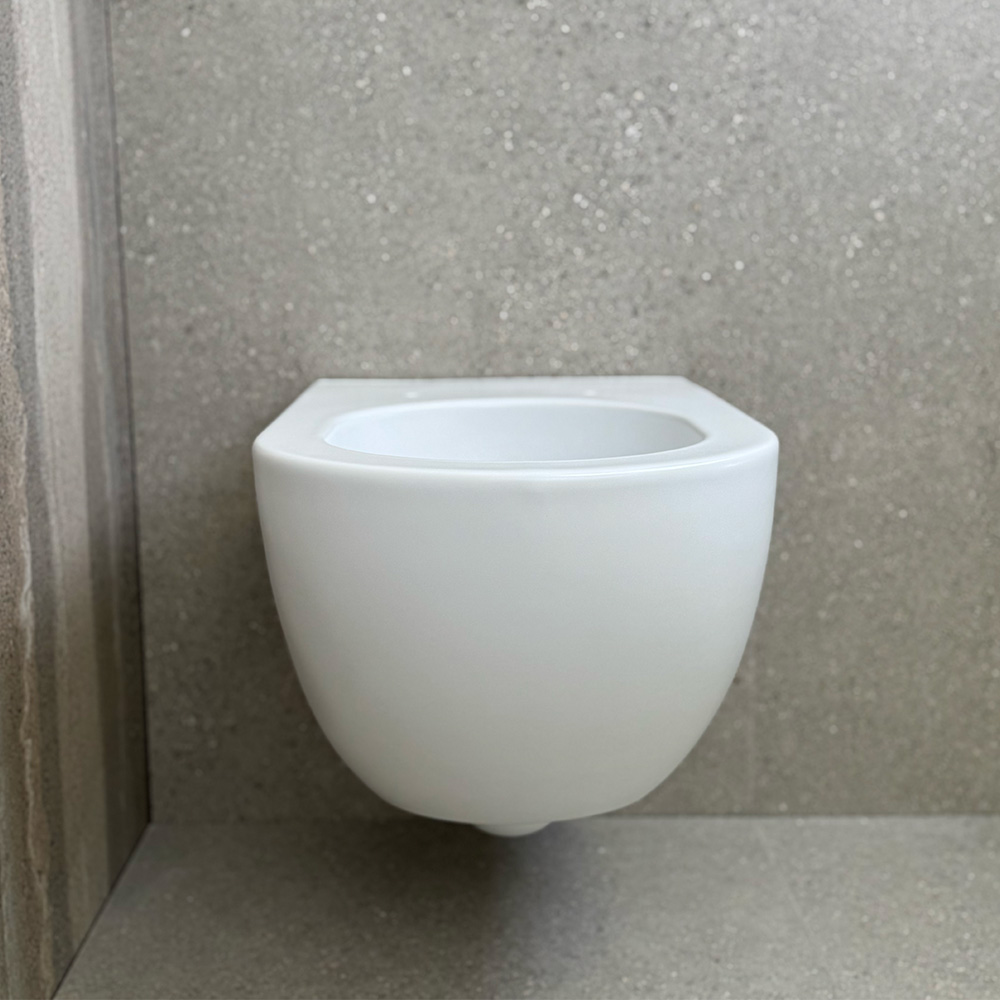 Hatria Centrica Wandhängendes WC Pure Vortex Matt Weiß