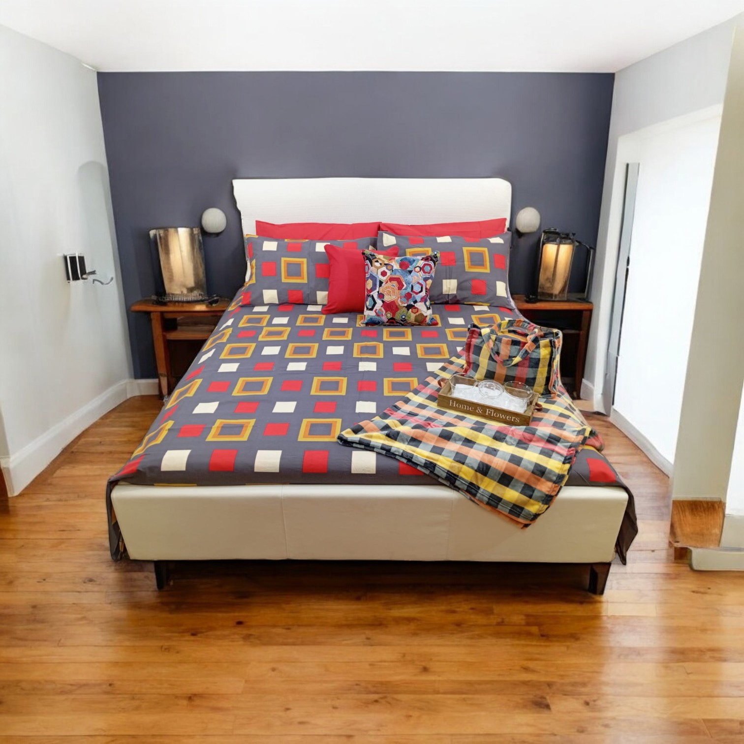 Copripiumino Midi una piazza in puro cotone