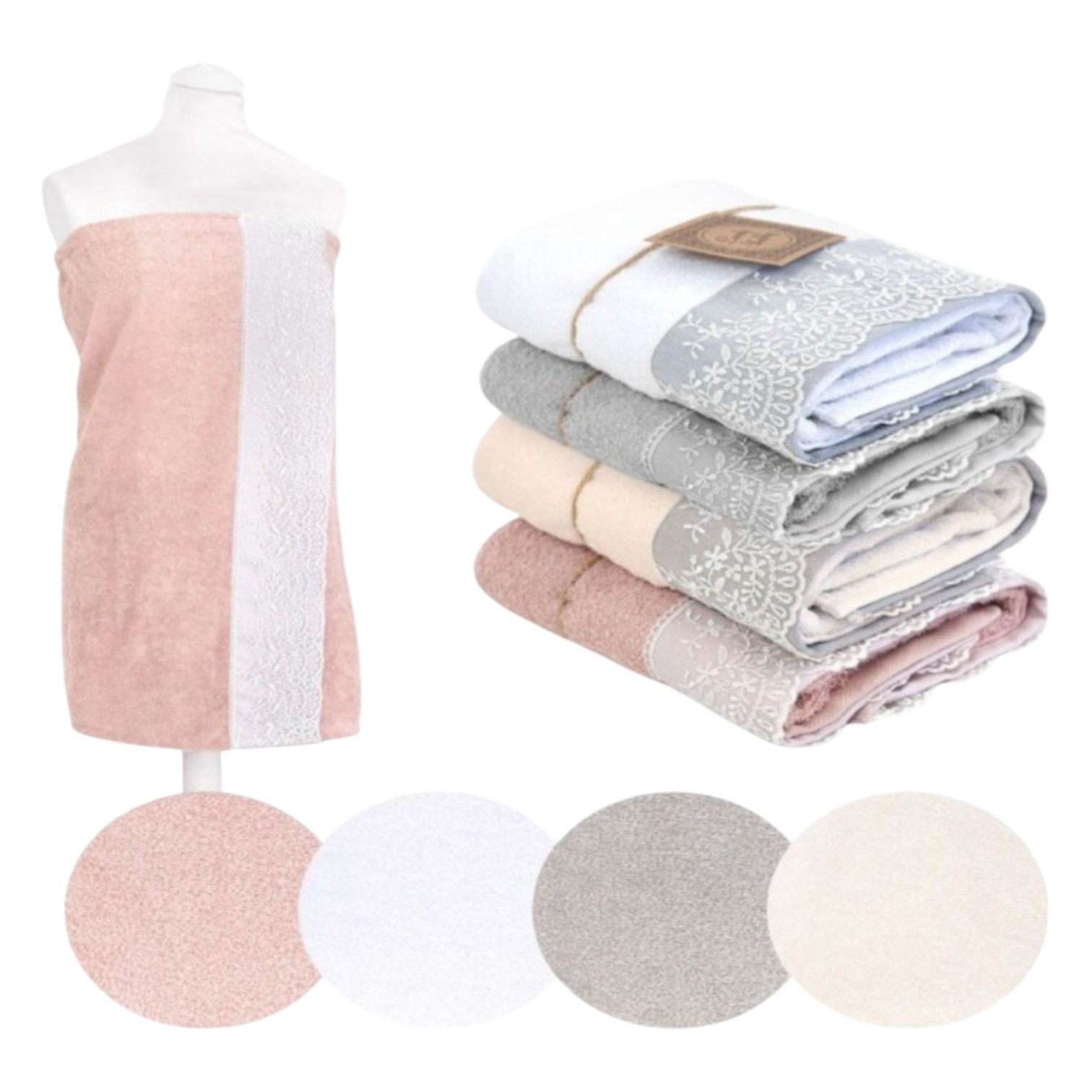 Telo pareo in spugna 100% cotone - Spirit