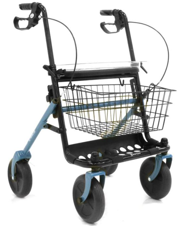 ROLLATOR DYONE ACCIAIO VERNICIATO 