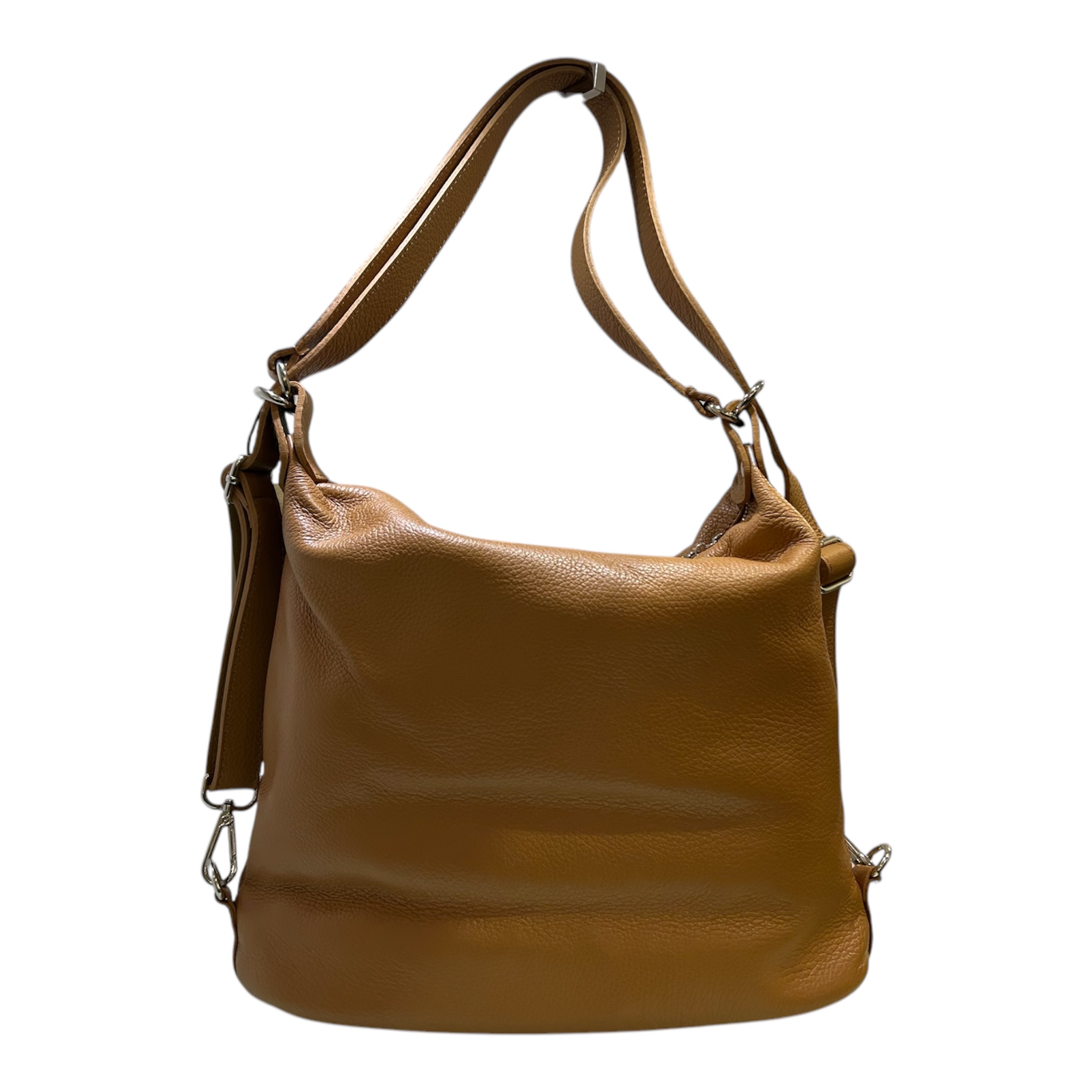 Manrico Delia Borsa a spalla Cuoio