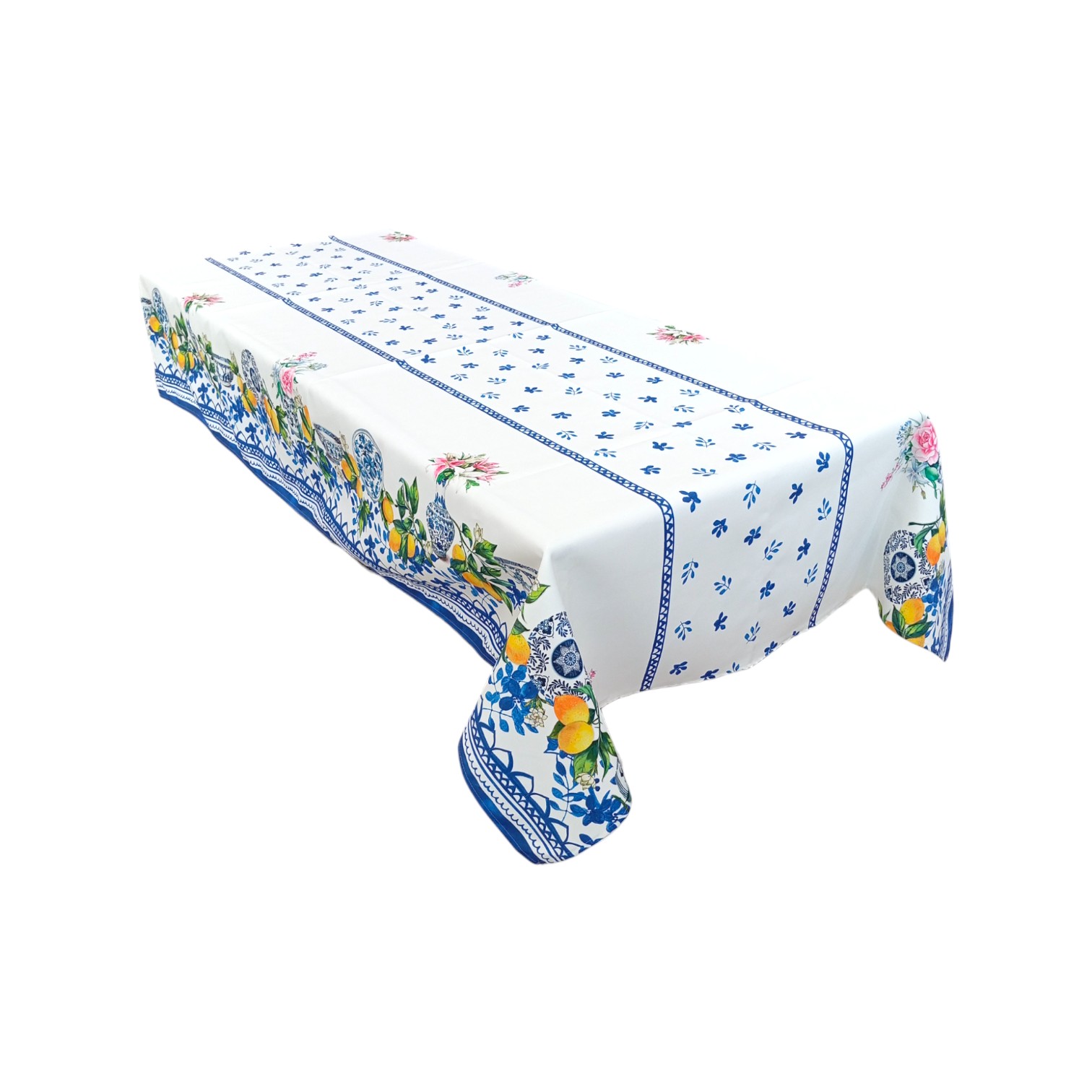 Tovaglia Antimacchia No Stiro 140 x 180  con stampa digitale - Vietri