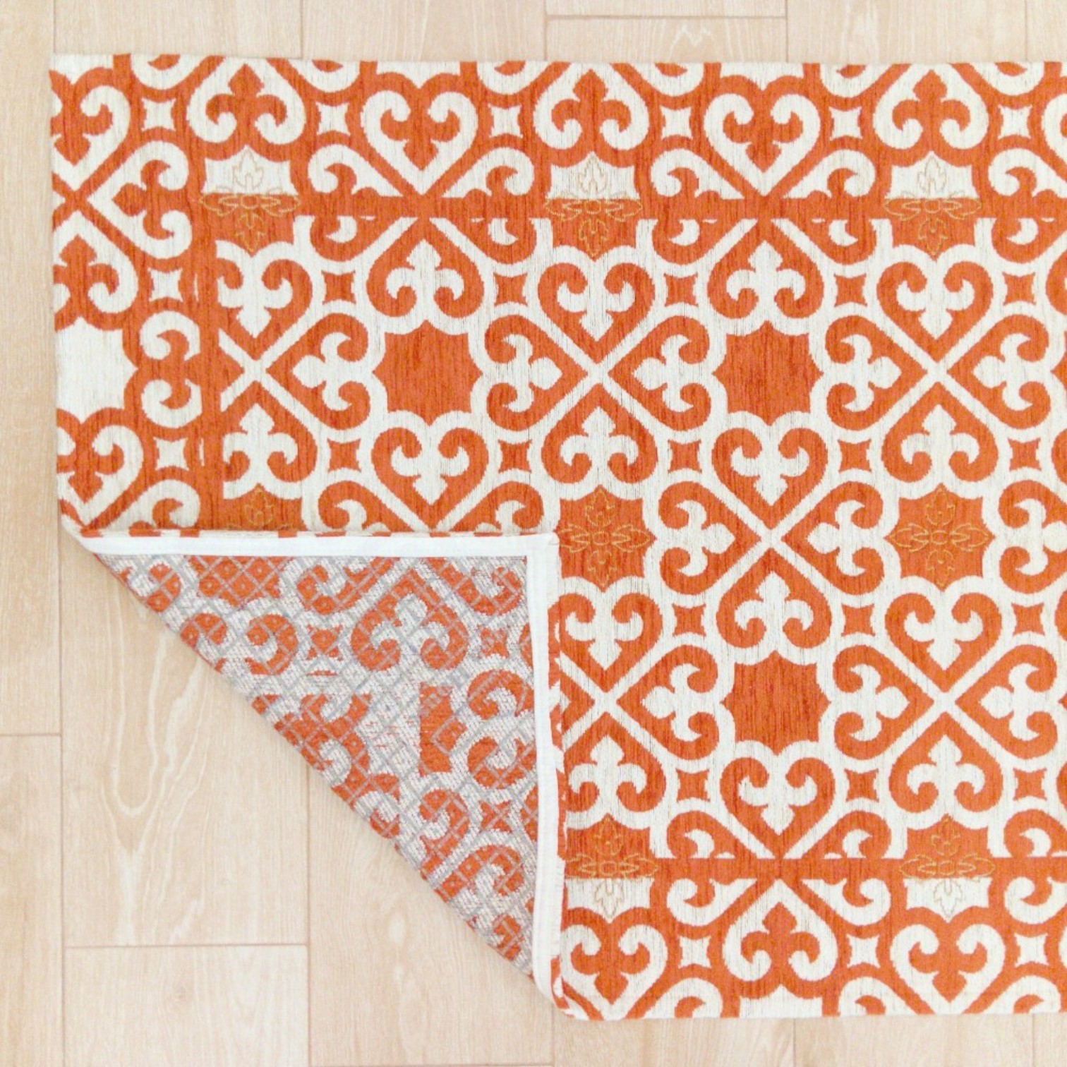 Tappeto Arabic antiscivolo - Ruggine