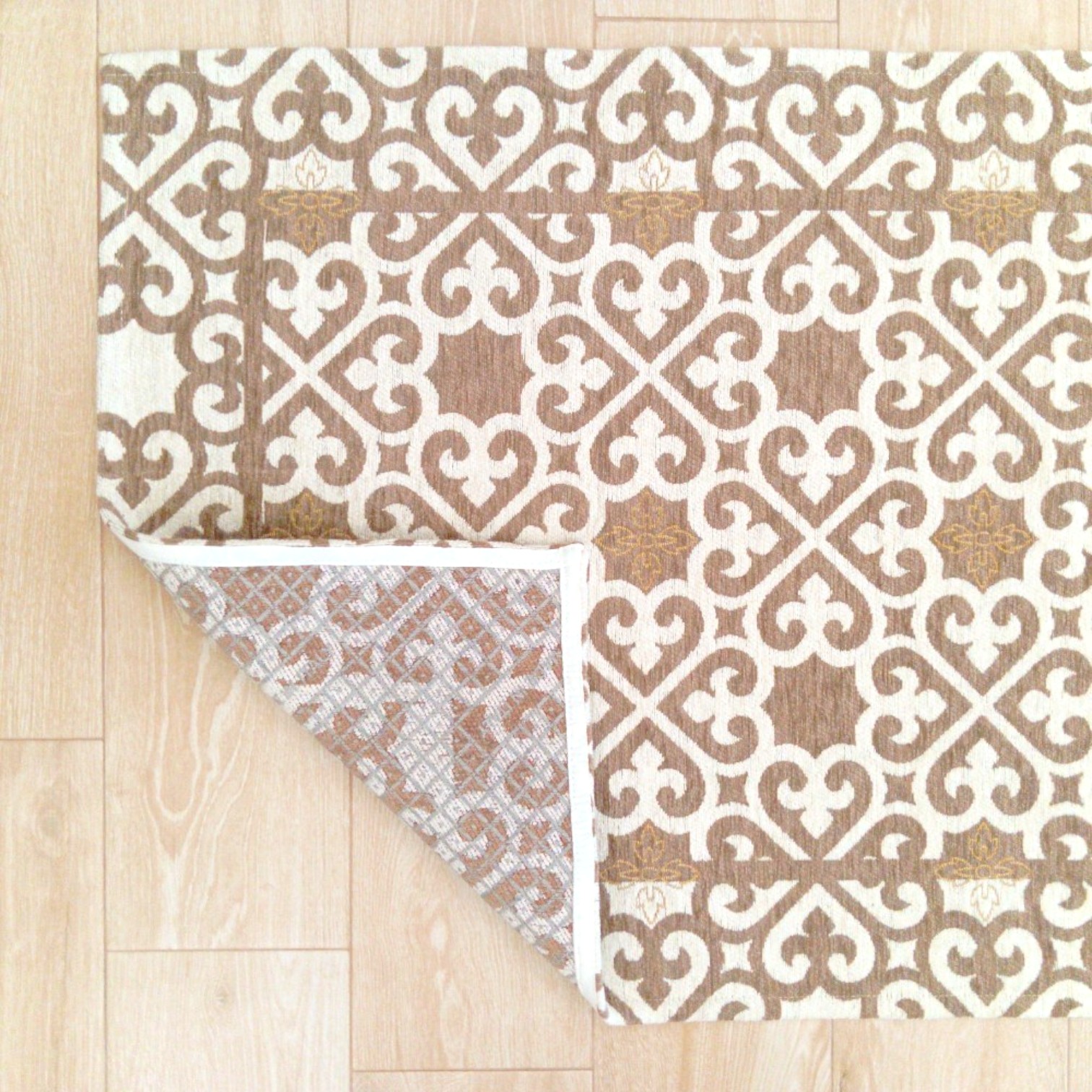 Tappeto Arabic antiscivolo - Fango