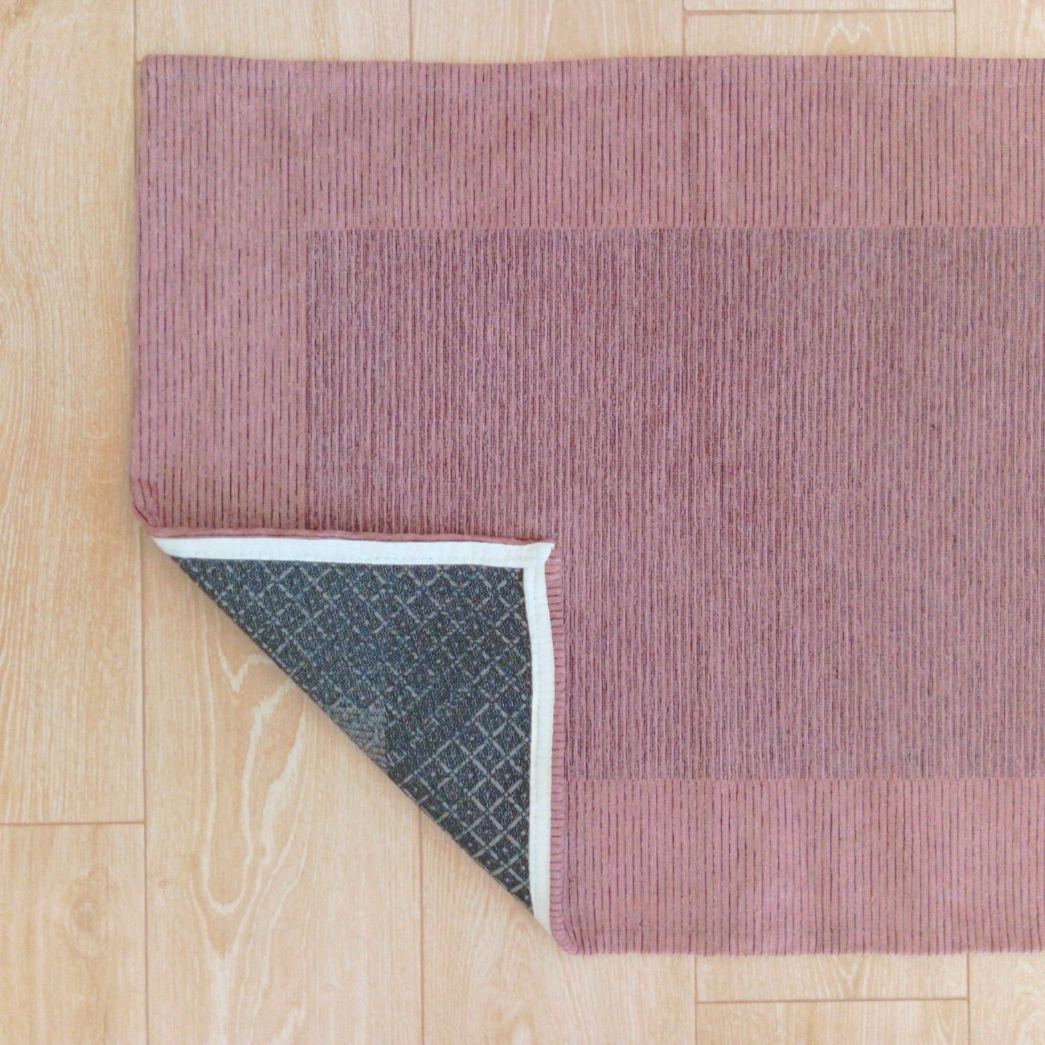 Tappeto Righe antiscivolo - Rosa