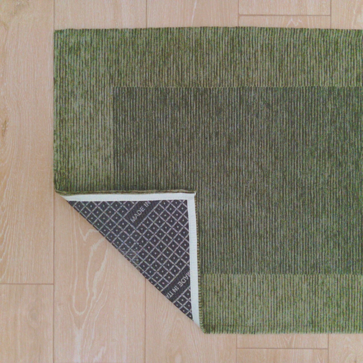 Tappeto Righe antiscivolo - Verde