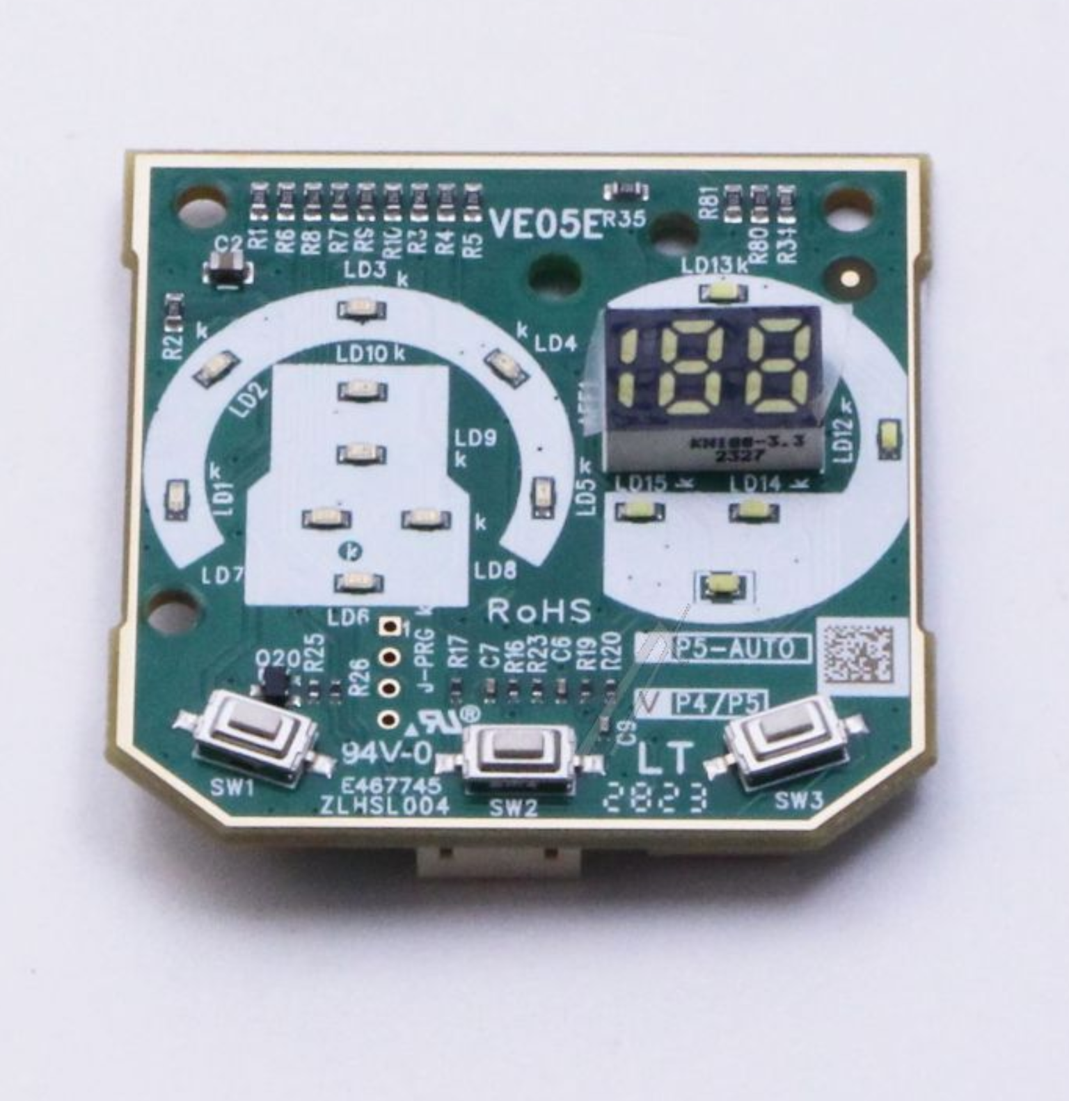 Rowenta scheda PCB scopa Air Force Extreme 25V RH8970 RH8971 RH8972 RH8977