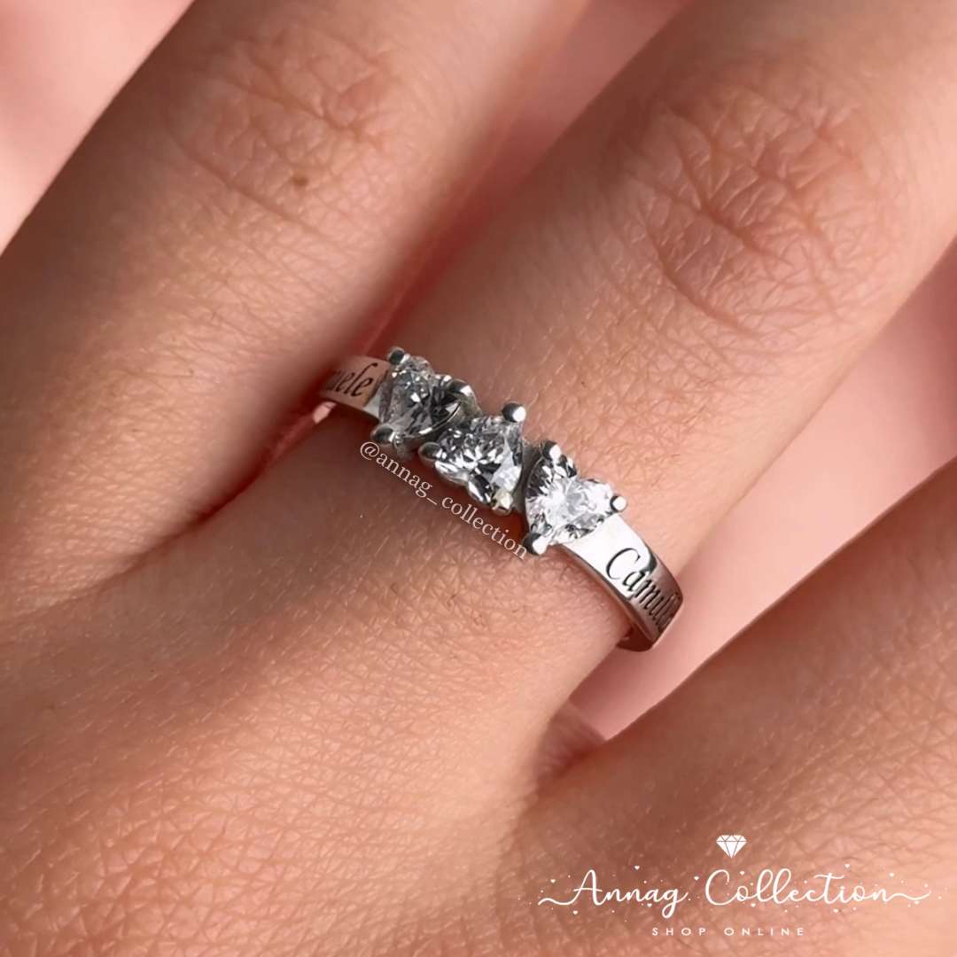 Anello Fede Nuziale Anello Donna In Argento Sterling 925 Placcato - Foto 7