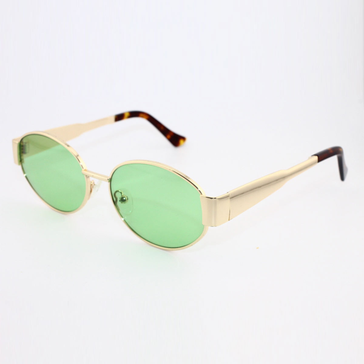 Occhiali Da Sole Neri In Legno Di Bambù Con Lenti Trasparenti - Foto 6