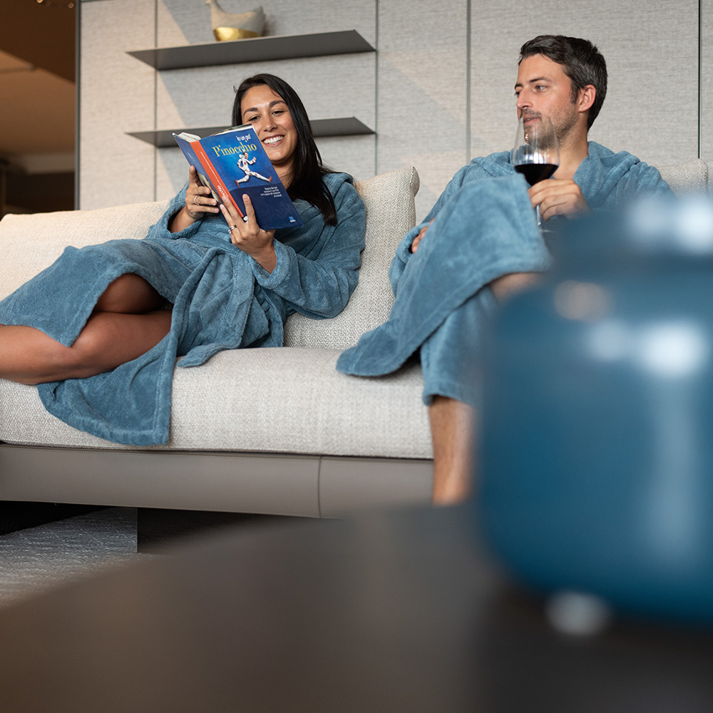 Accappatoio Monaco leggero - Oceano 