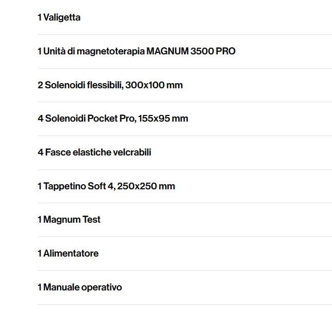 GLOBUS MAGNETOTERAPIA PROFESSIONALE MAGNUM 3500 PRO