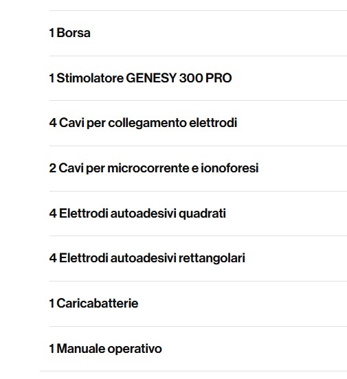 GLOBUS ELETTROSTIMOLATORE GENESY 300 PRO