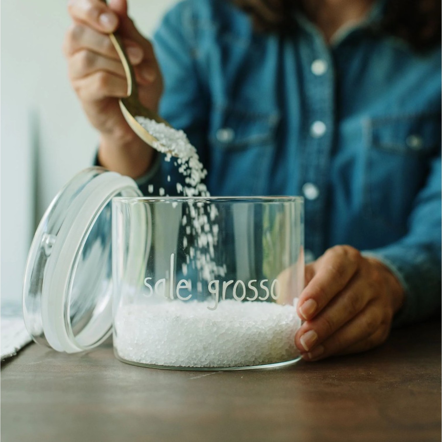 Barattolo vetro Sale Grosso