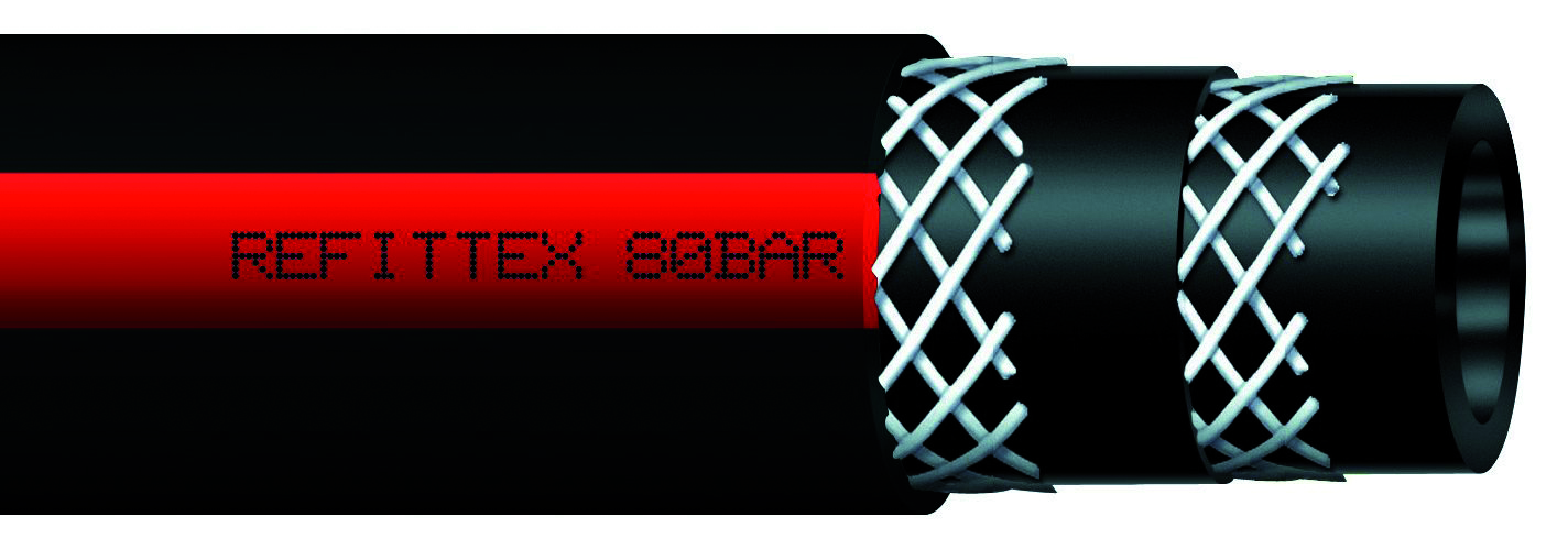 Fitt TUBO PER IRRORAZIONE ALTA PRESSIONE REFITTEX 80 BAR Ø mm. 10x18 100.00 metri