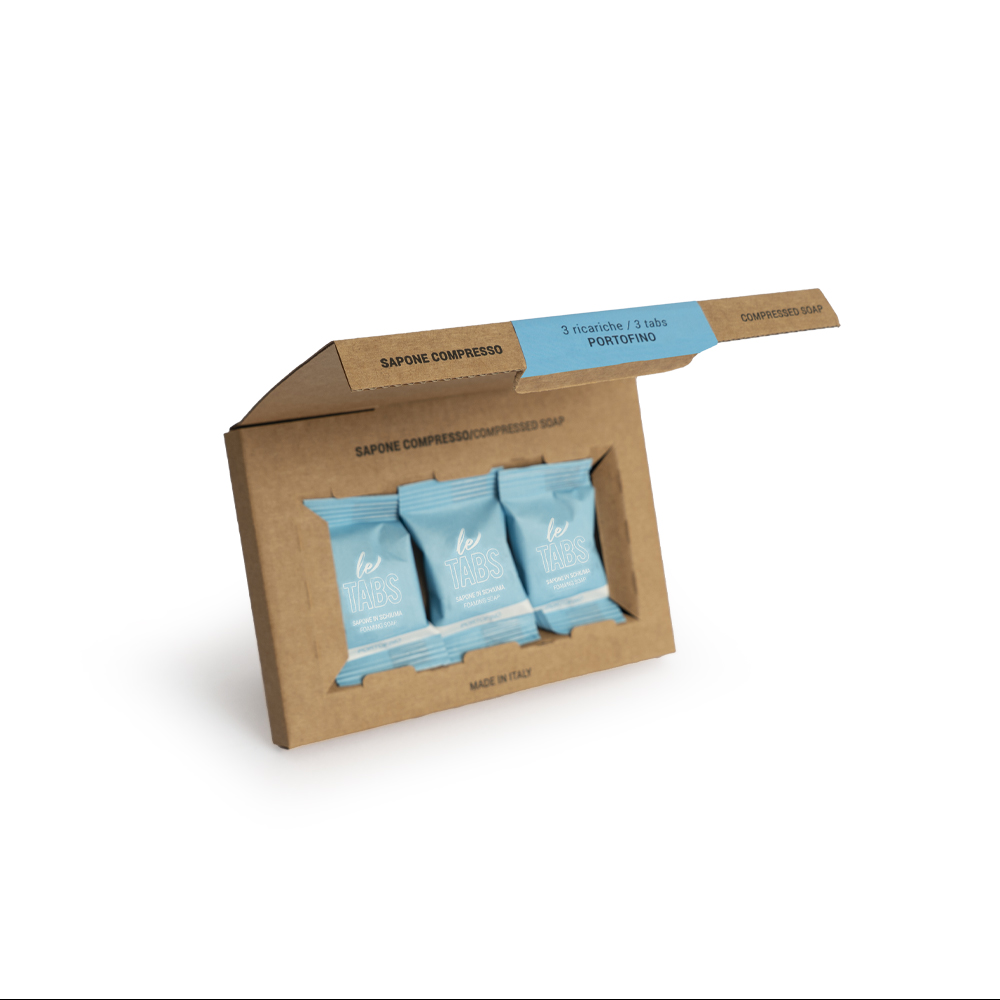 LeTabs Sapone Compresso Monofragranza Portofino