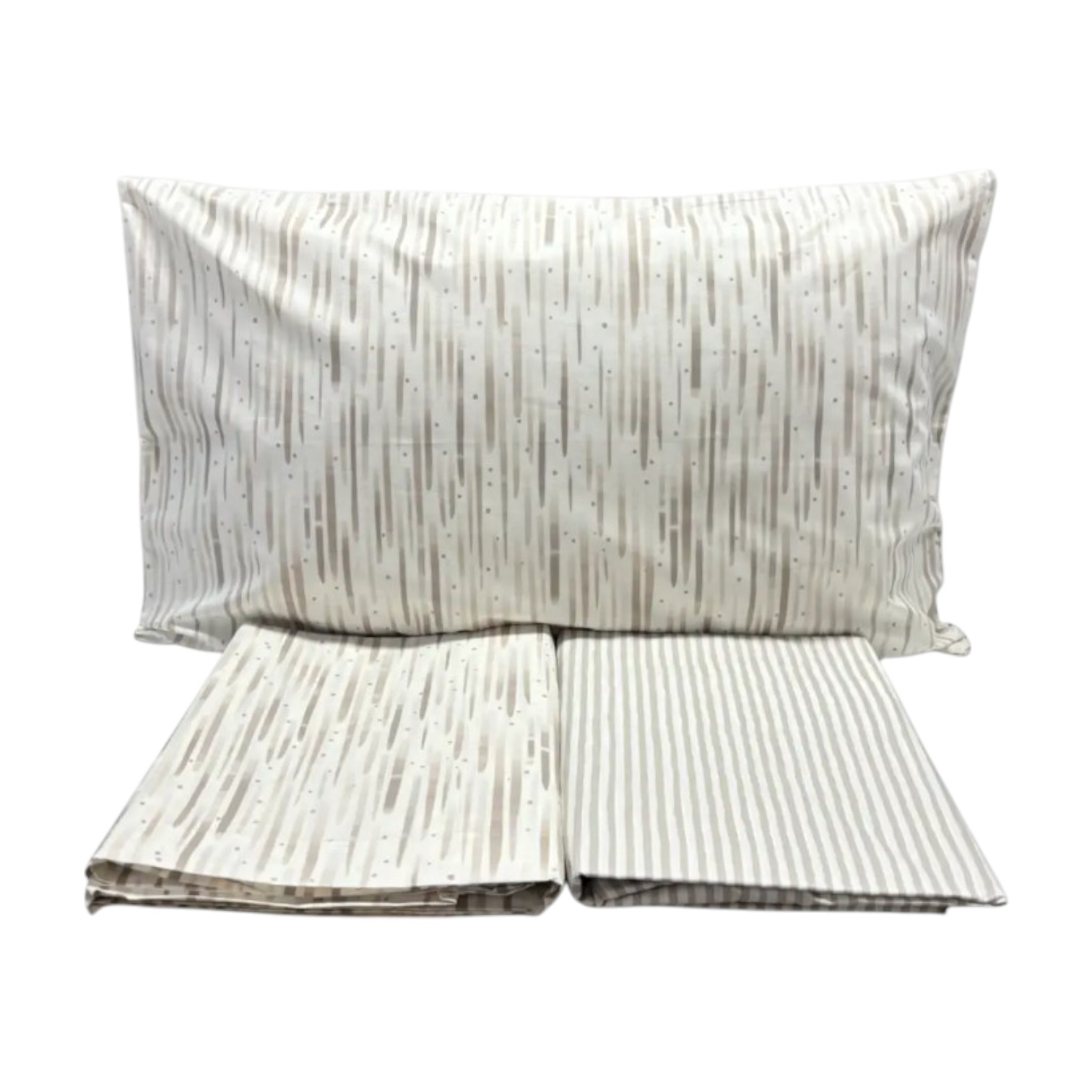 Completo Letto Copriletto una piazza Lyra - Sabbia