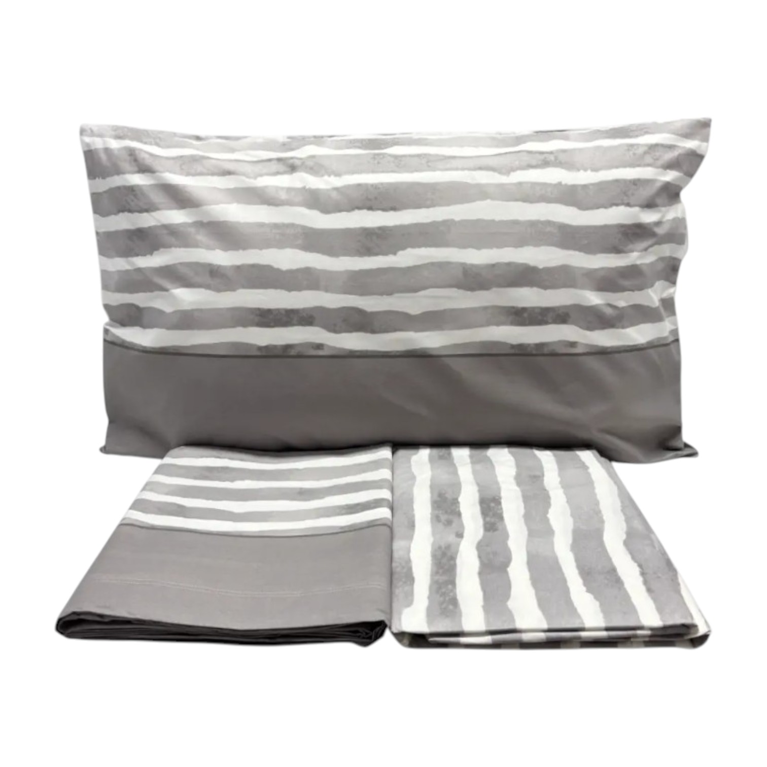 Completo Letto una piazza Zoya - Grigio