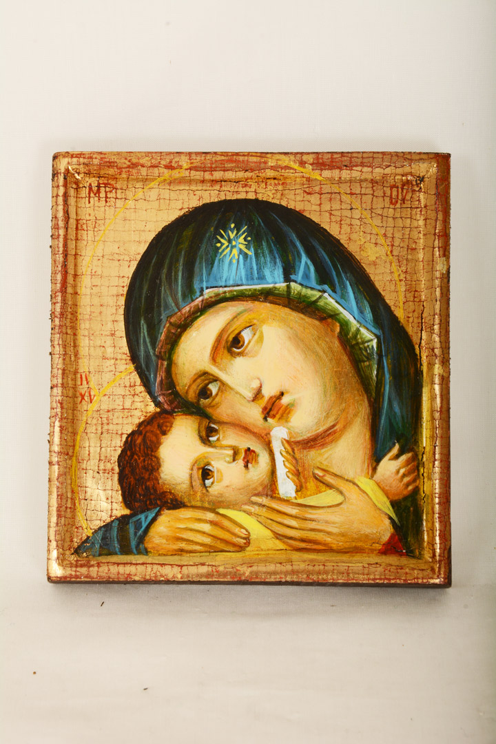 Icona bulgara dipinta 