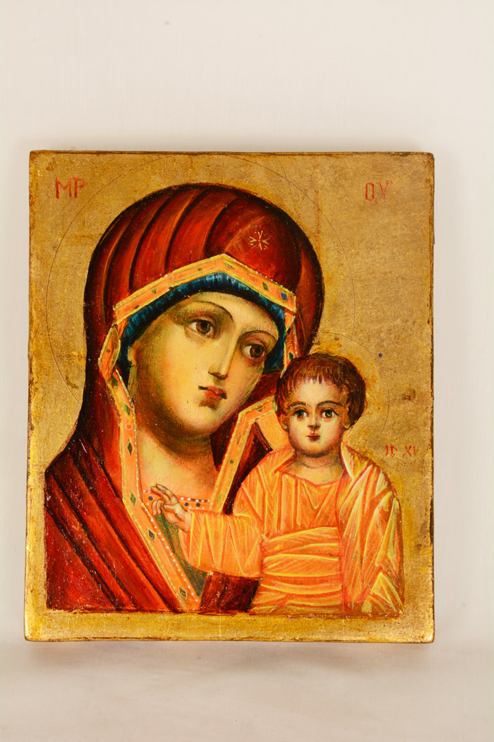 Icona bulgara dipinta 