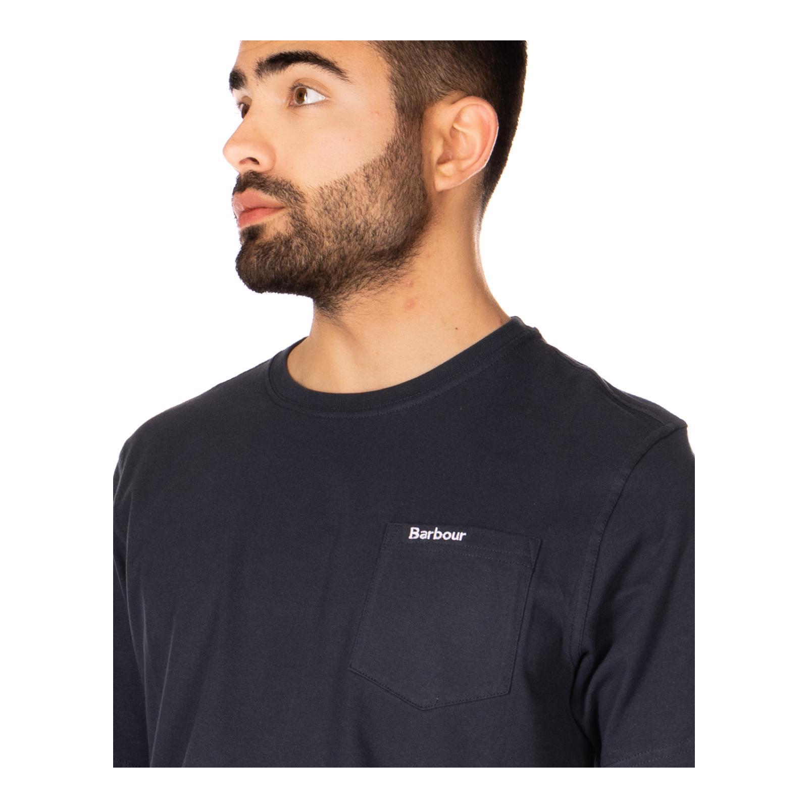 LANGDON POCKET TEE ny91-navy