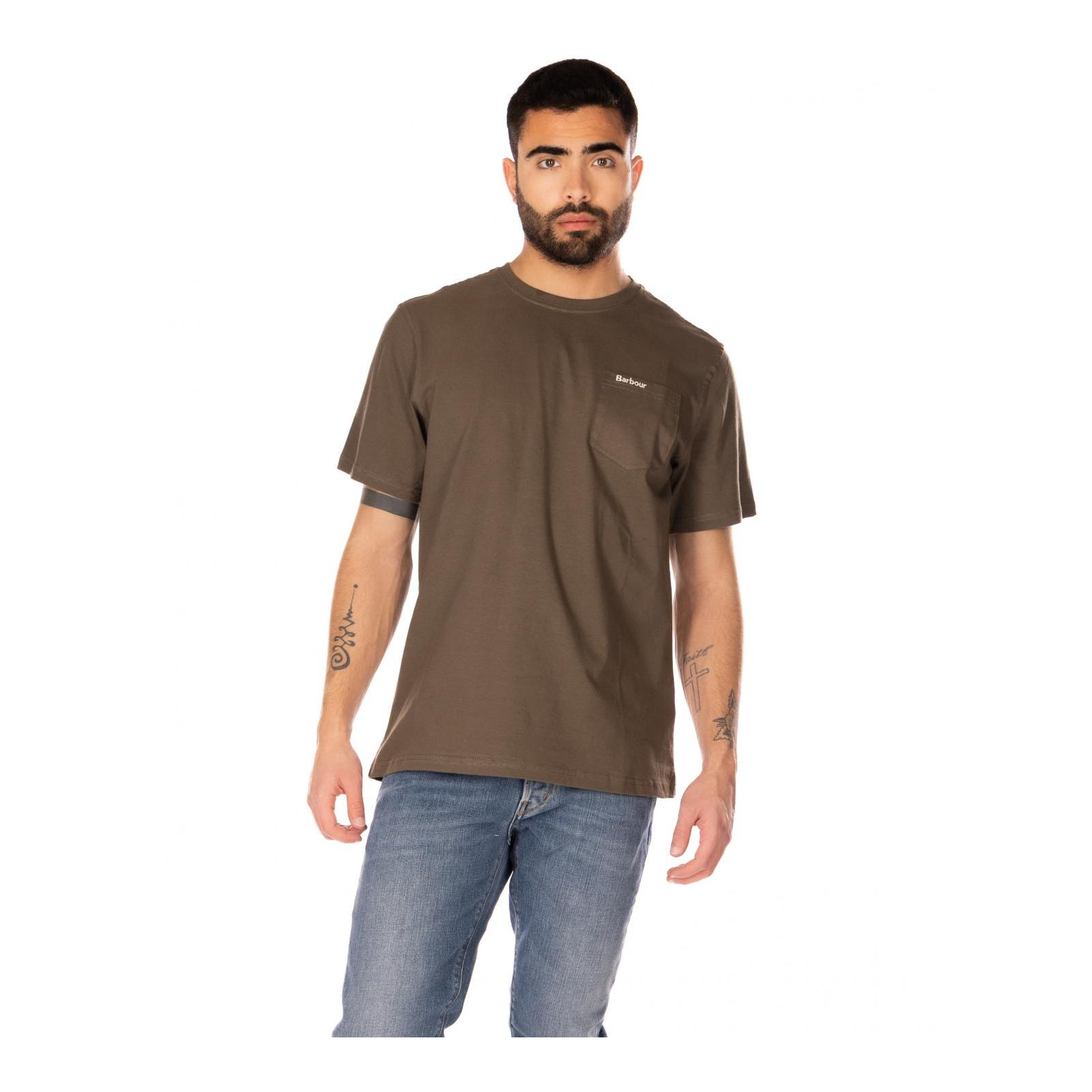 LANGDON POCKET TEE tarmac