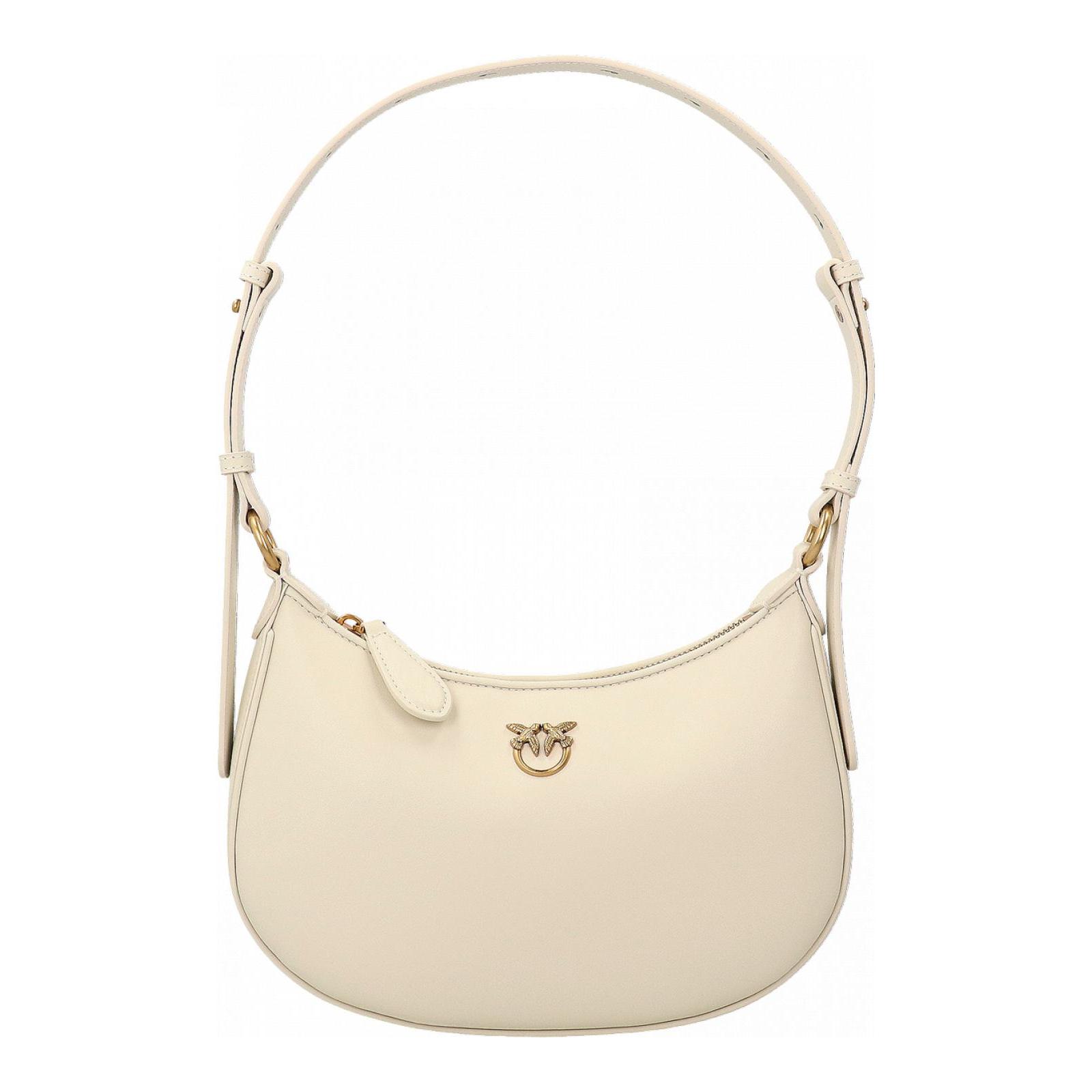 HALF MOON MINI FL z14q-bianco-seta-gol