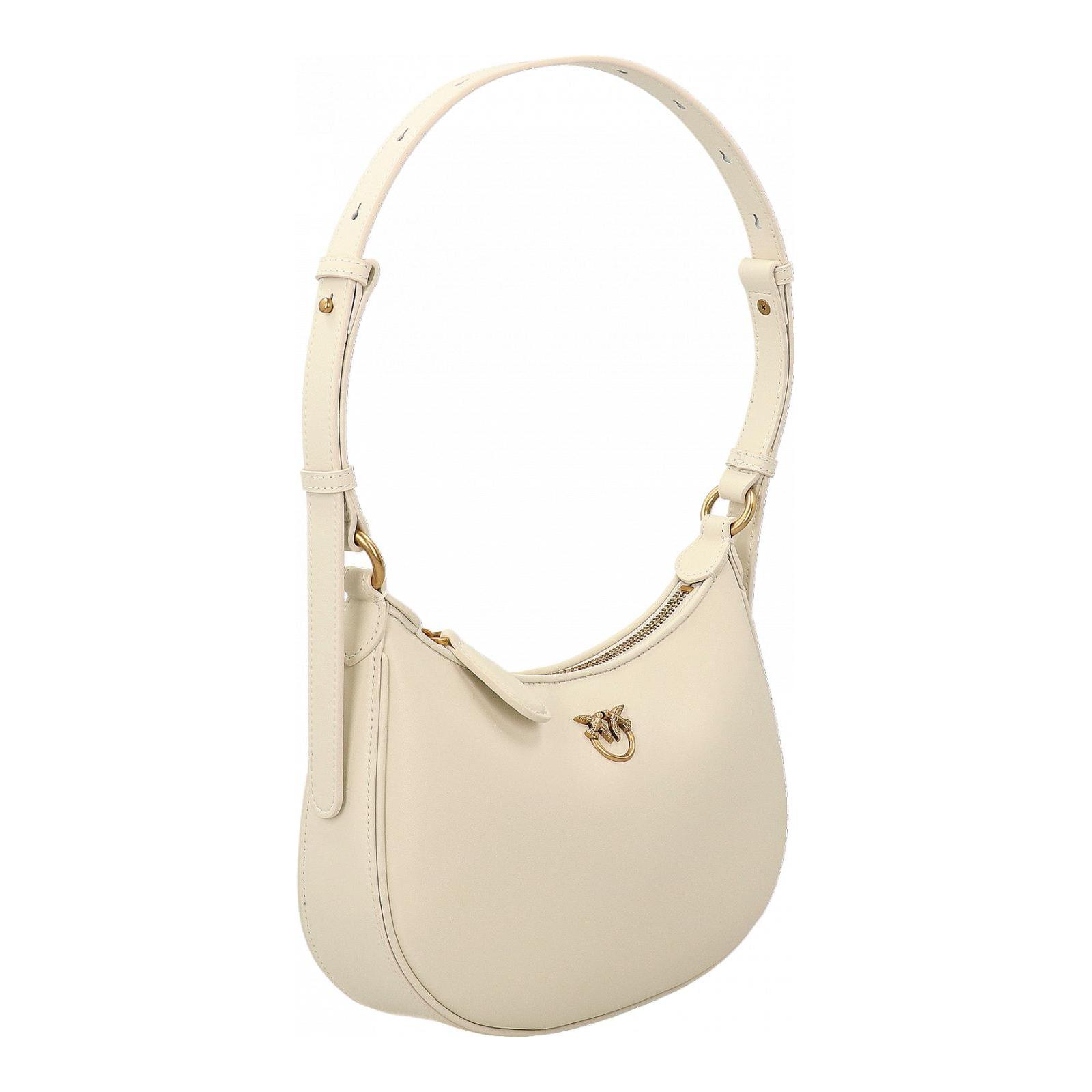 HALF MOON MINI FL z14q-bianco-seta-gol