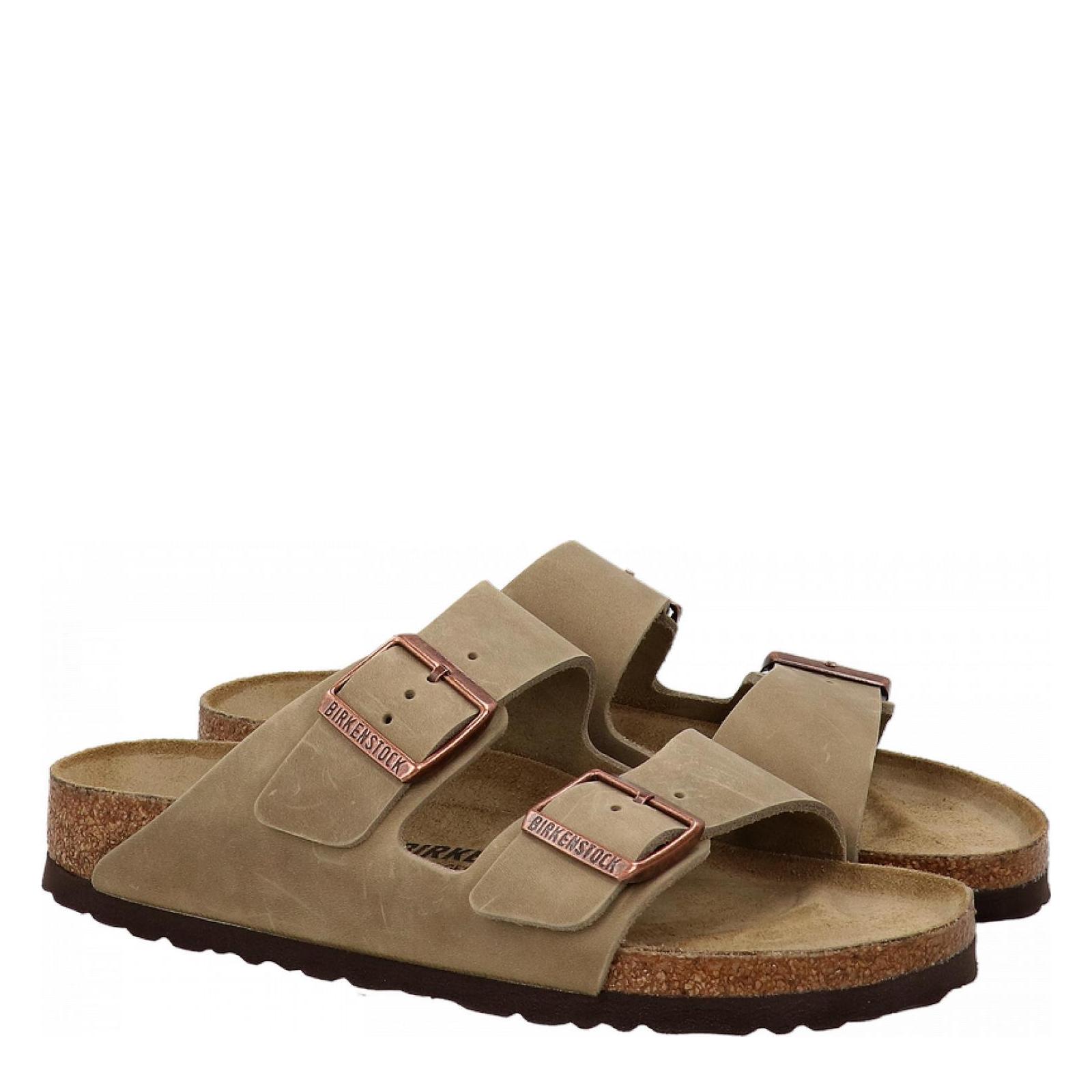 ARIZONA, OILED LEATHER tabacco-brown