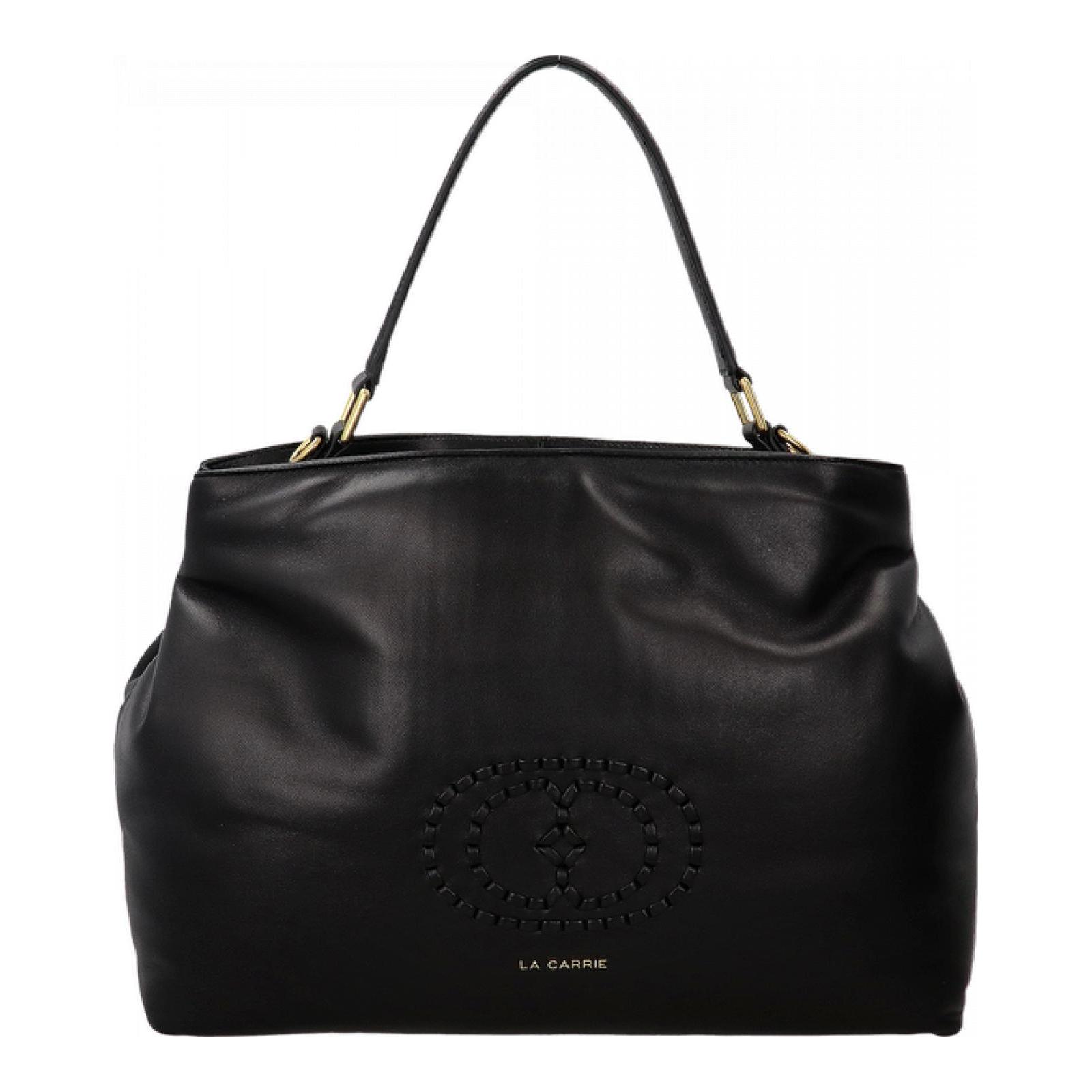 WOVEN LOGO HOOK black