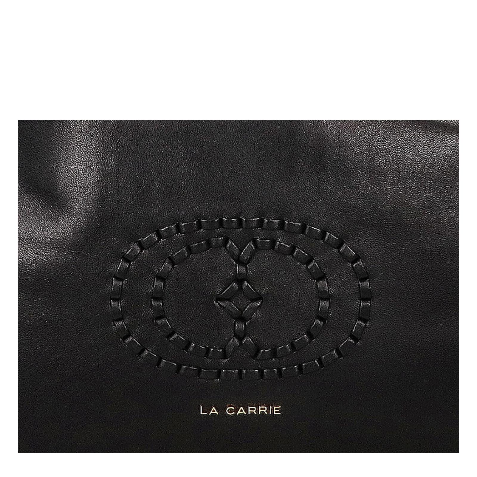 WOVEN LOGO HOOK black