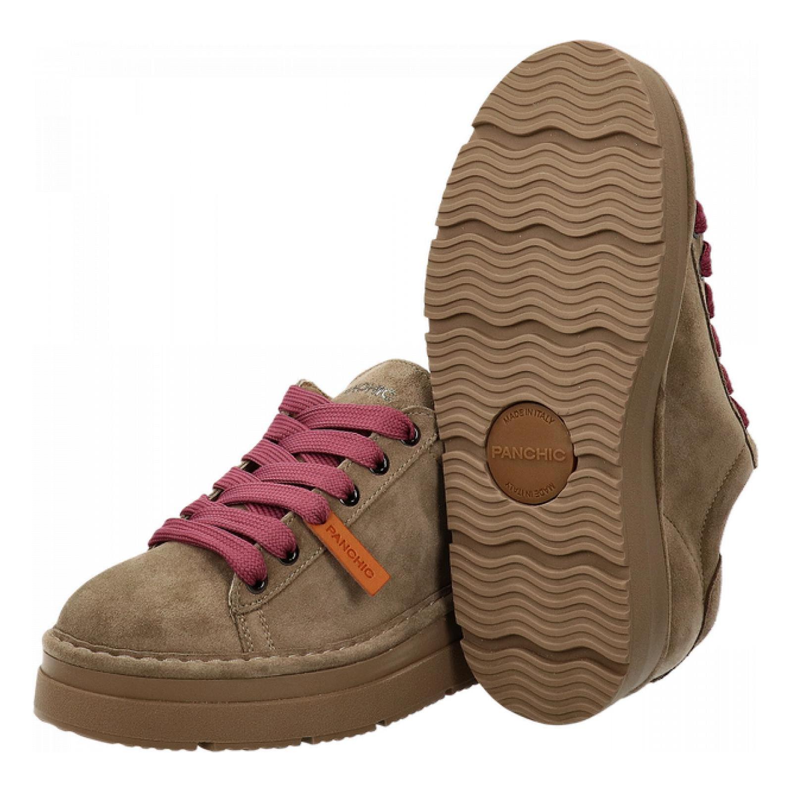 P89 LACE-UP SHOES walnut-brownrose