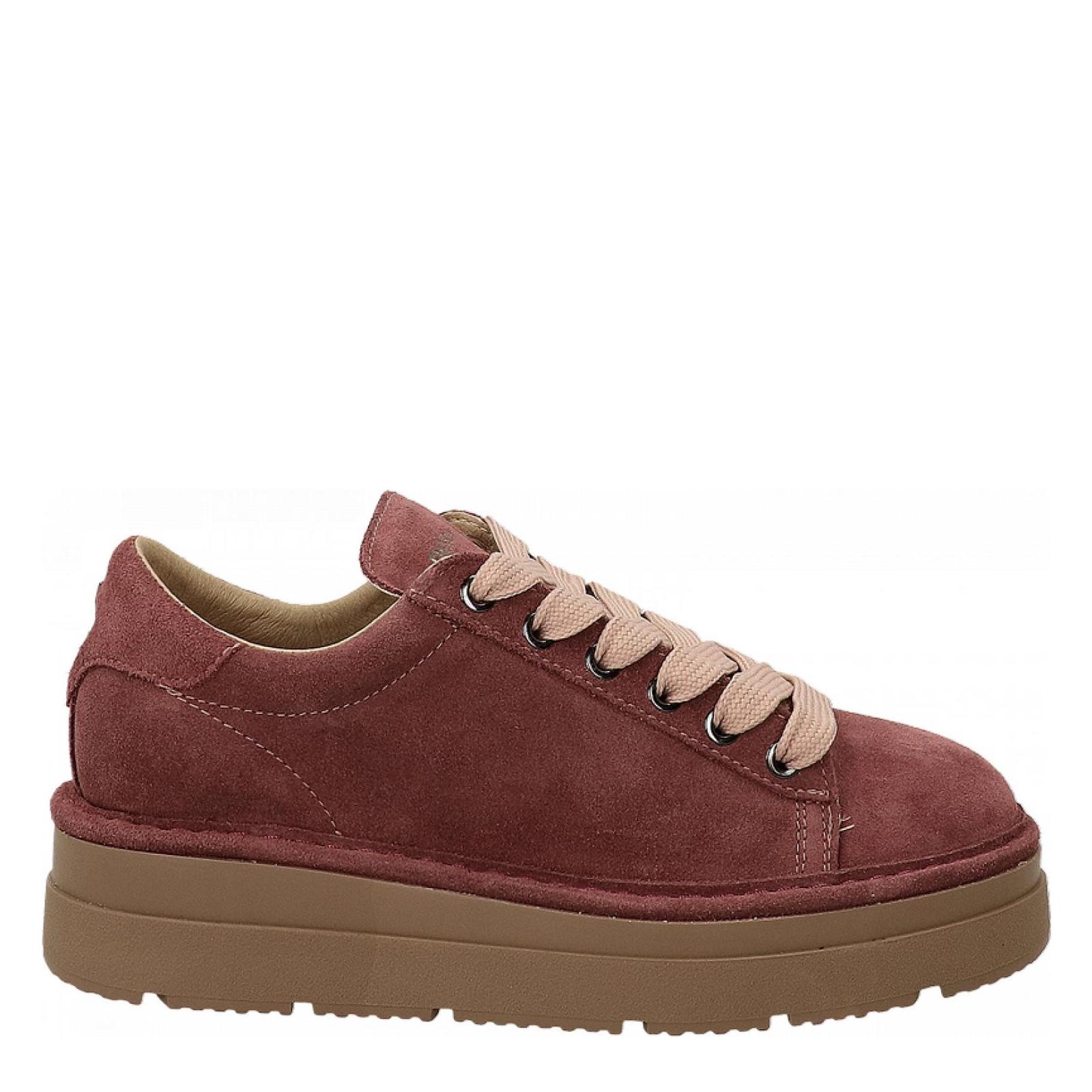 P89 LACE-UP SHOES brownrose-powder-pin