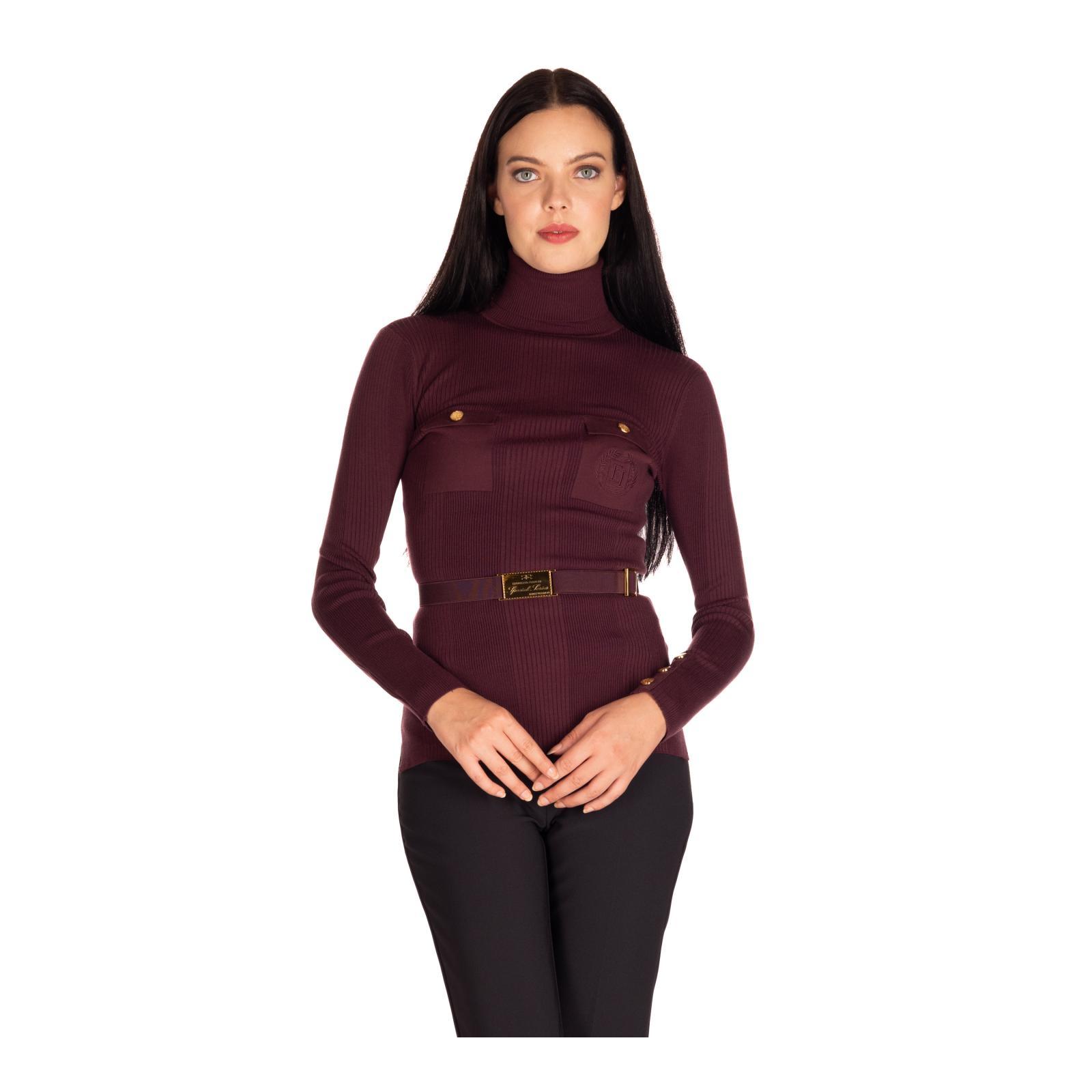 MAGLIA TRICOT cg3-rouge-noir