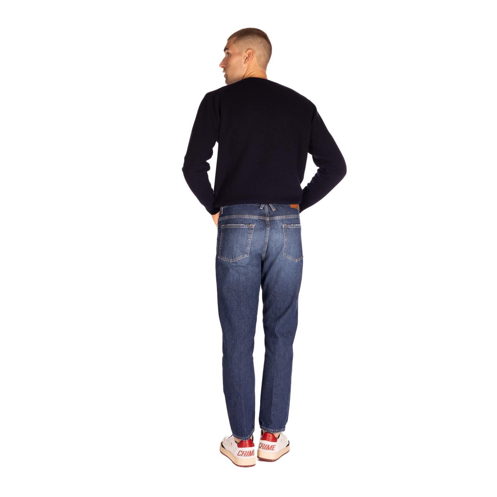 LUCKY CARROT ANKLE STONE WASH BRUSHED navy-blue