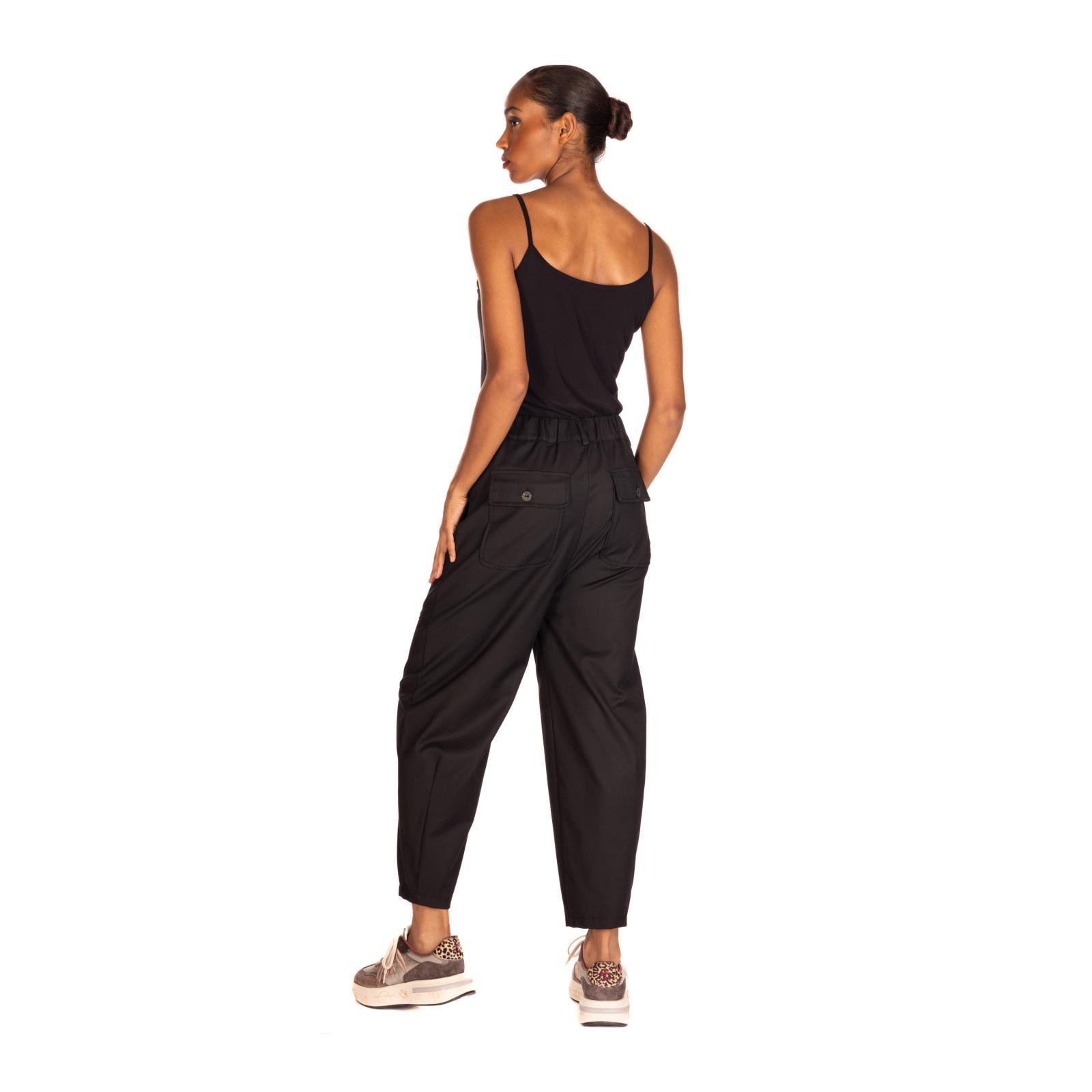 PANTALONI nero-diamante