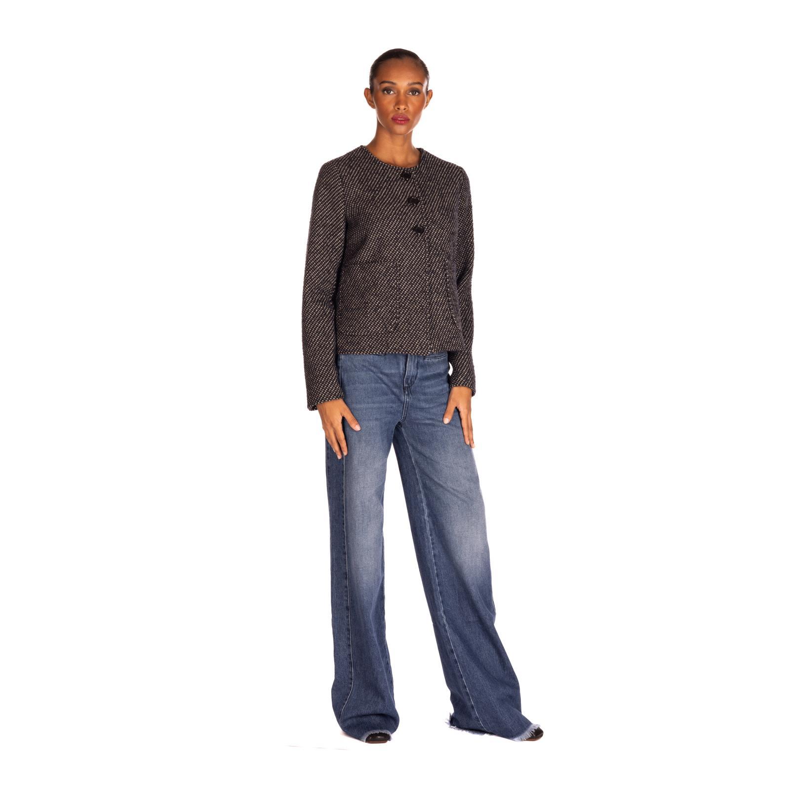 GIACCA nero-blu-profondo