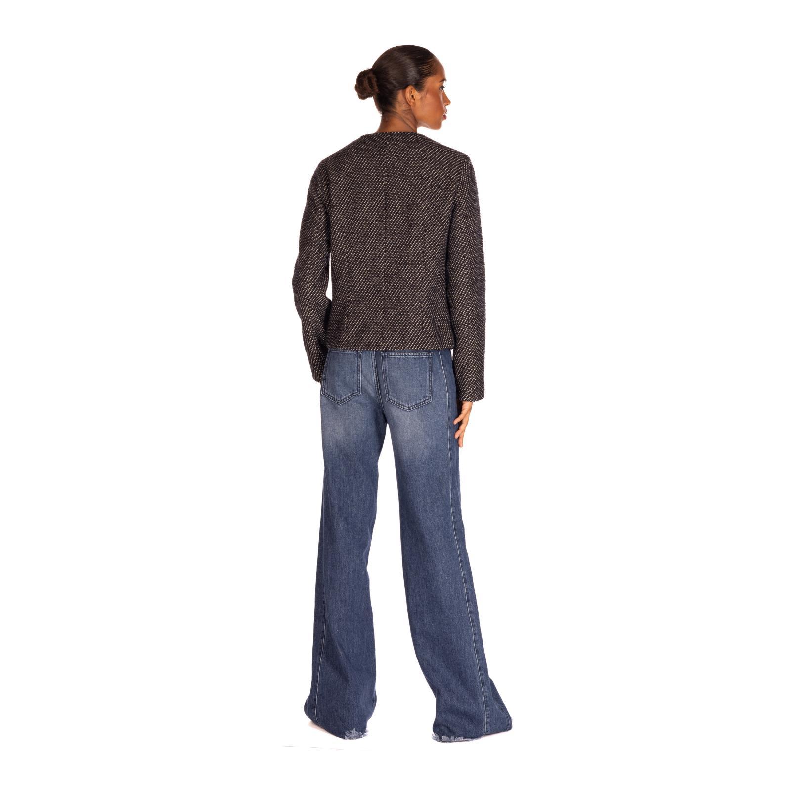 GIACCA nero-blu-profondo